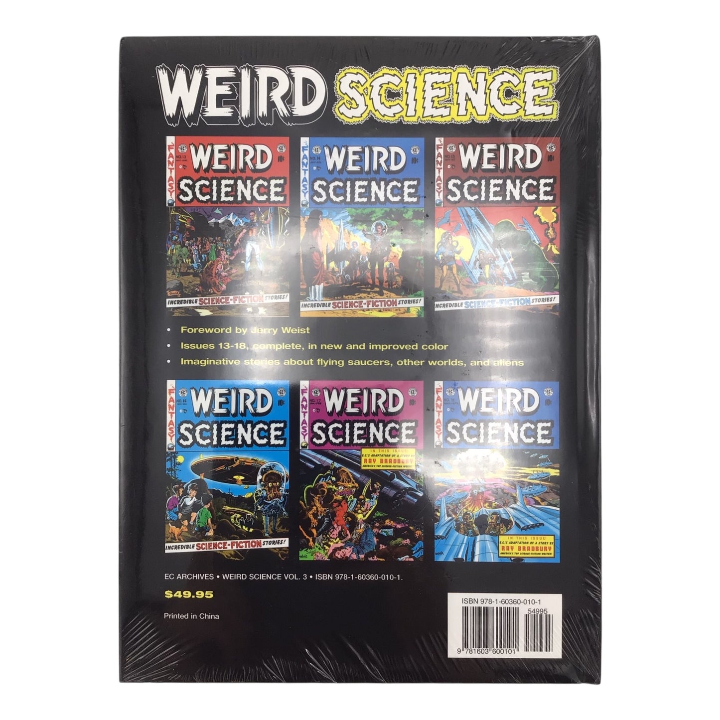 EC Archives: Weird Science Vol. 3 Hardcover – Issues #13-18 NEW SEALED