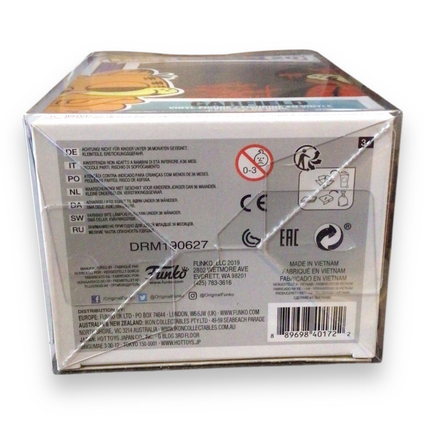 Funko Pop! Comics Garfield #20 - Signed by Guy Gilchrist