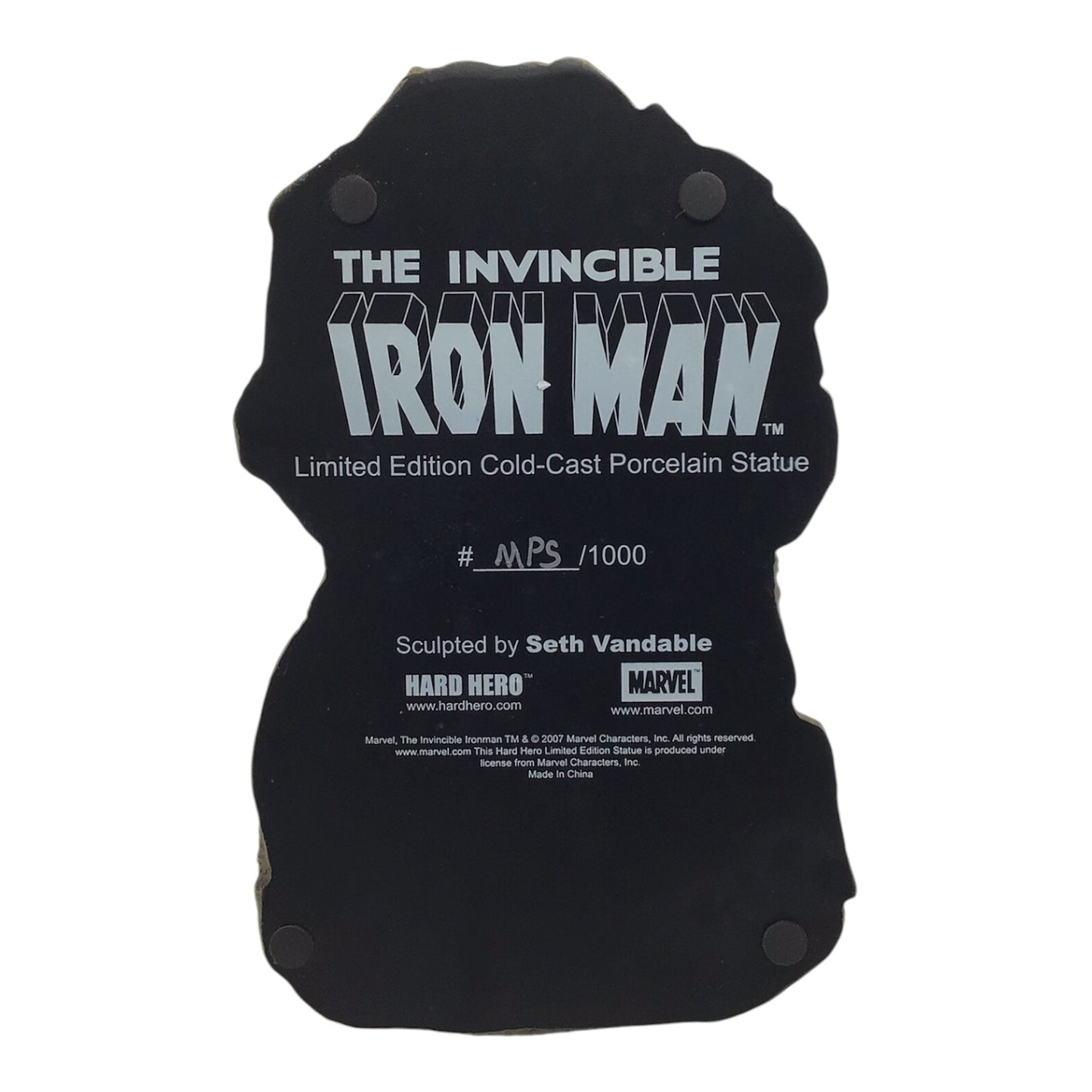 Marvel Iron Man Gold Cast Porcelain Statue - Lucky Group