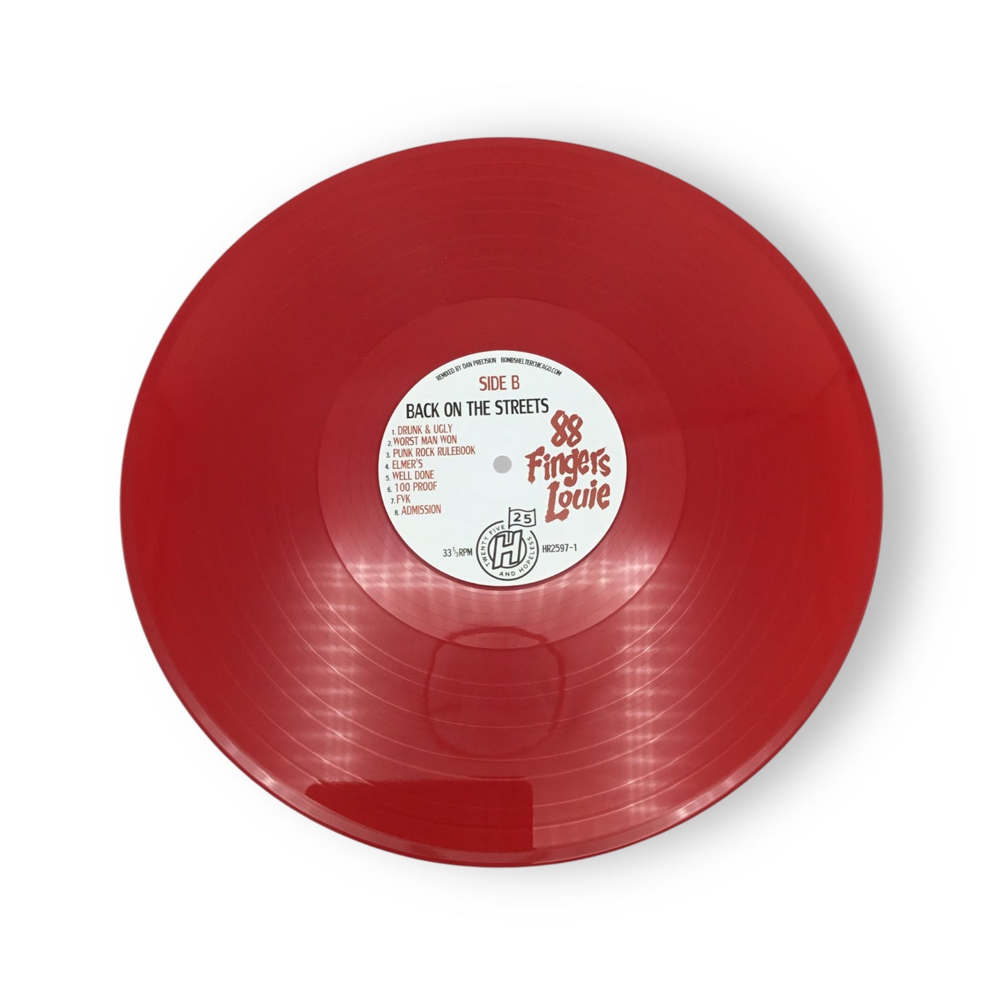 88 Fingers Louie Back on the Streets Mr. Precision Remix 2019 LP Vinyl
