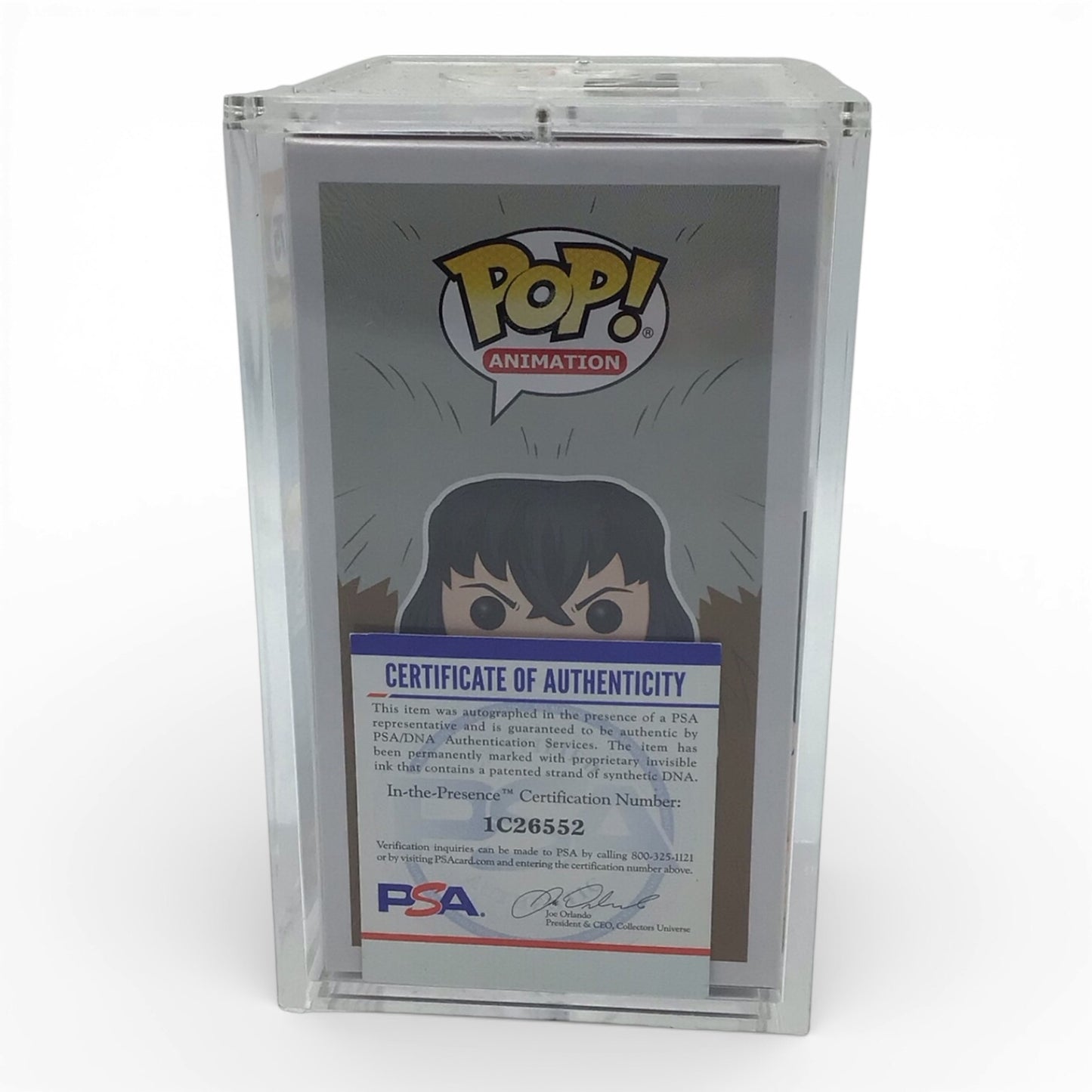 Funko Pop! Demon Slayer Inosuke Hashibira #875 - Signed by Bryce Papenbrook