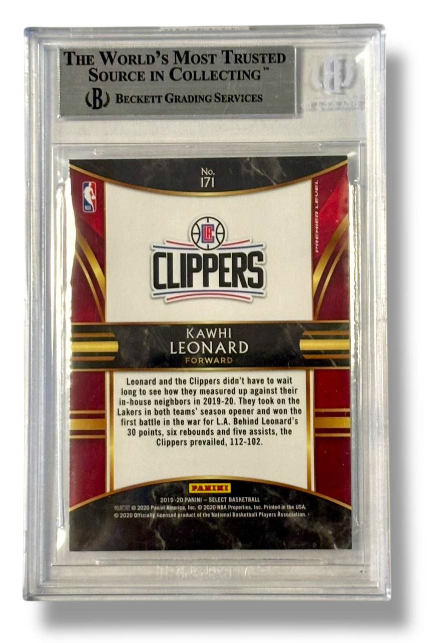 2019 Select #171 Kawhi Leonard NBA Championship Year BGS 8.5 - 0013420746