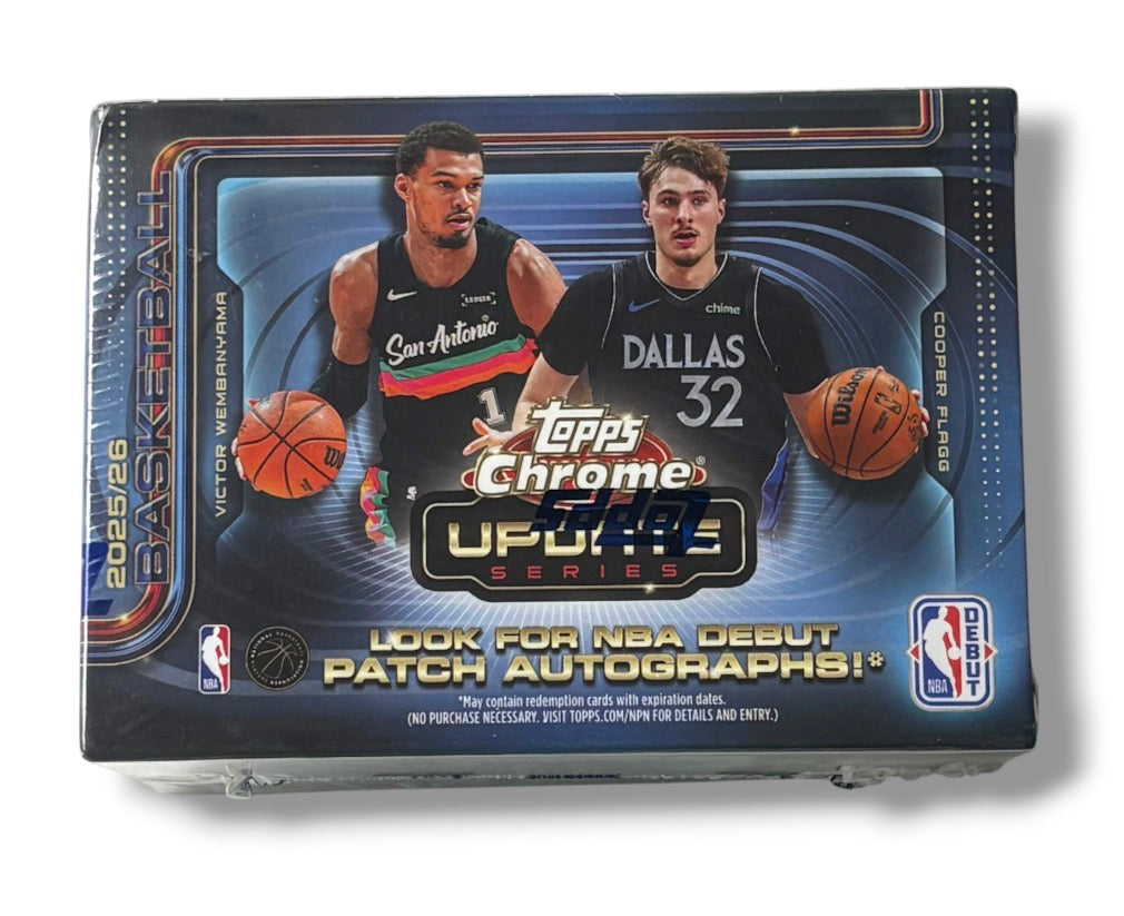 2025-26 Topps Chrome Update Basketball Blaster Box
