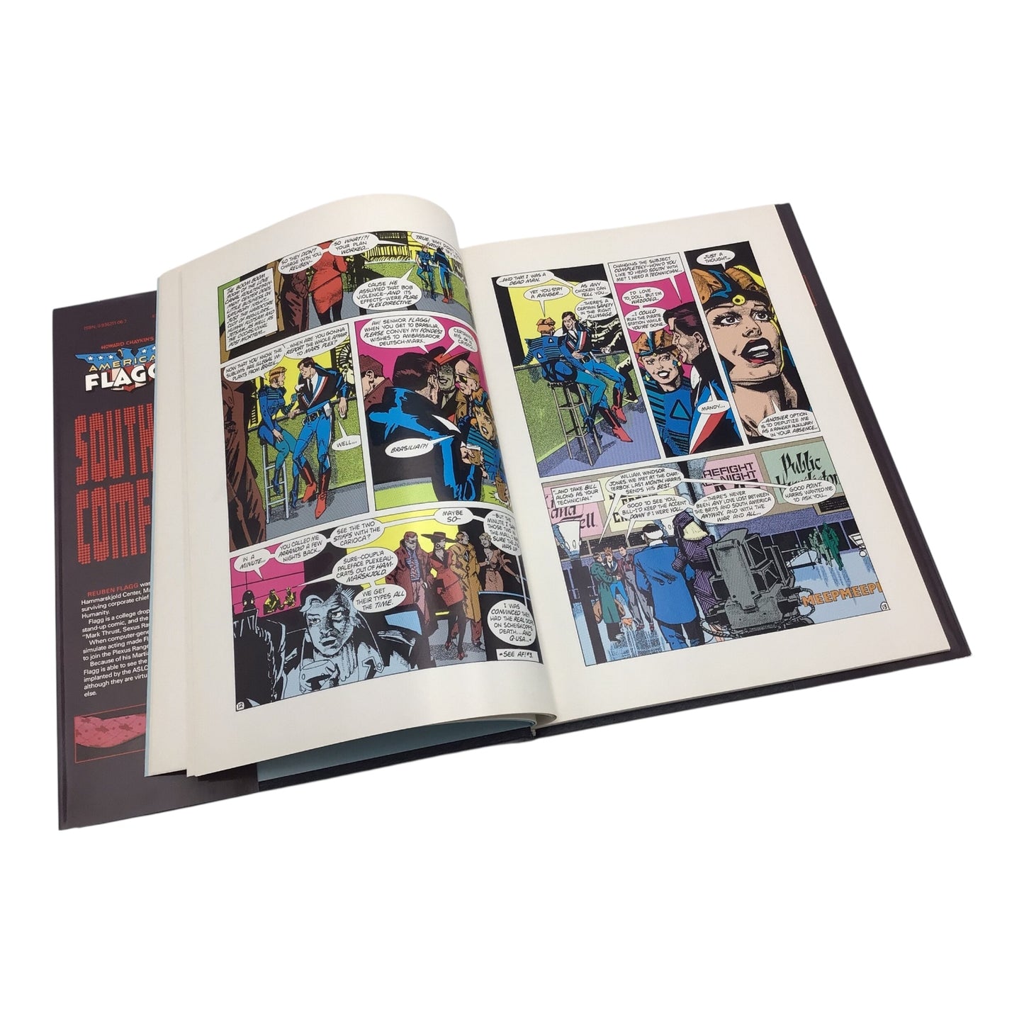 Howard Chaykin's American Flagg! Southern Comfort Hardcover – Signed & Numbered