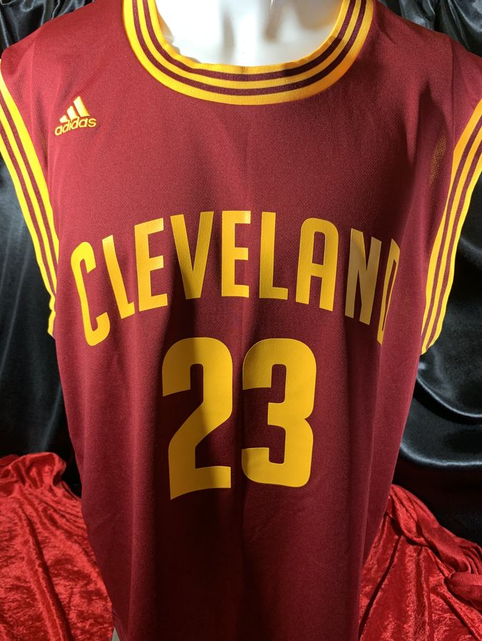adidas, Shirts & Tops, Lebron James 23 Jersey Cleveland Cavaliers