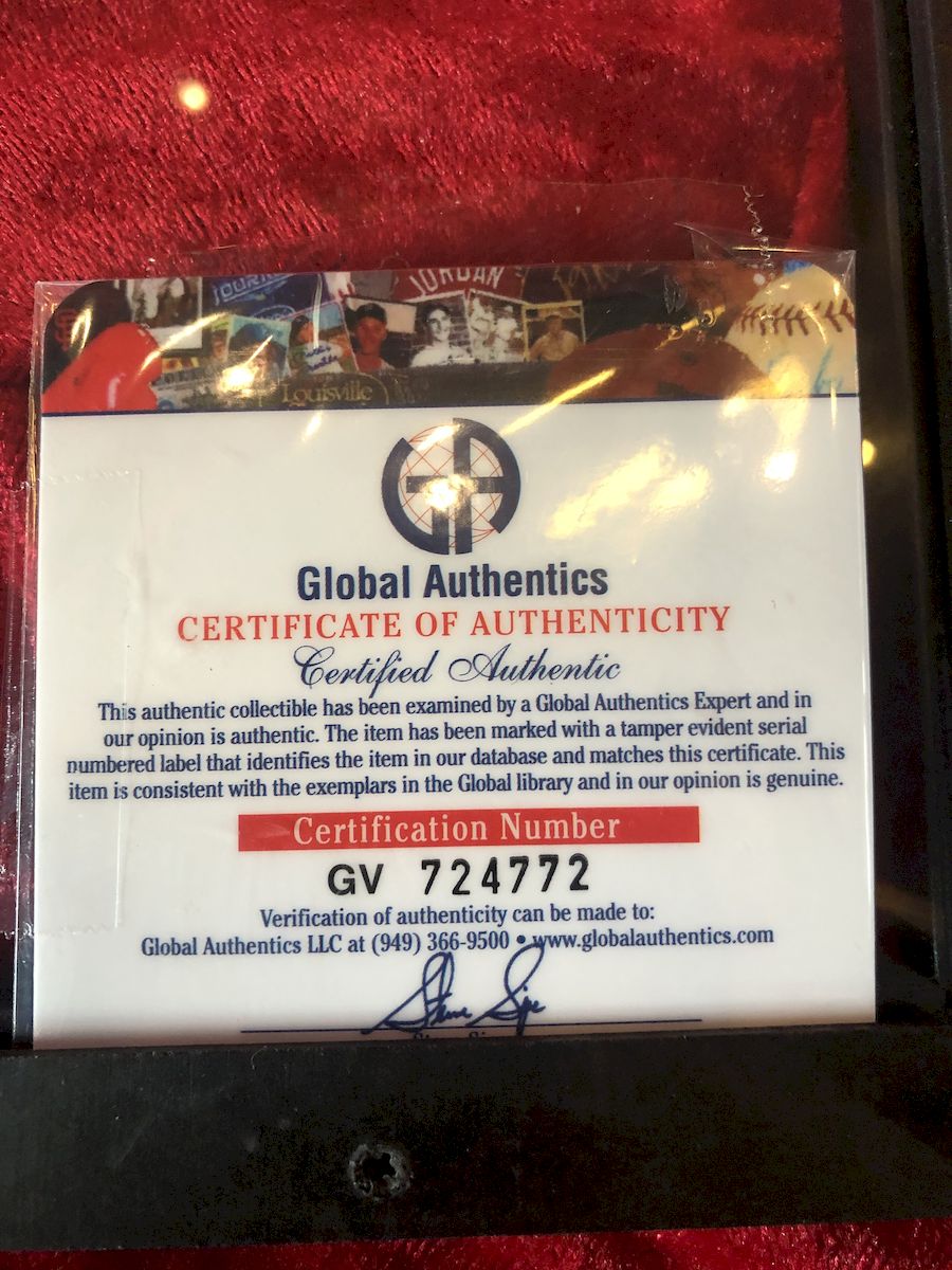 Adrian Peterson Vikings Certified Authentic Autographed Football Shadowbox