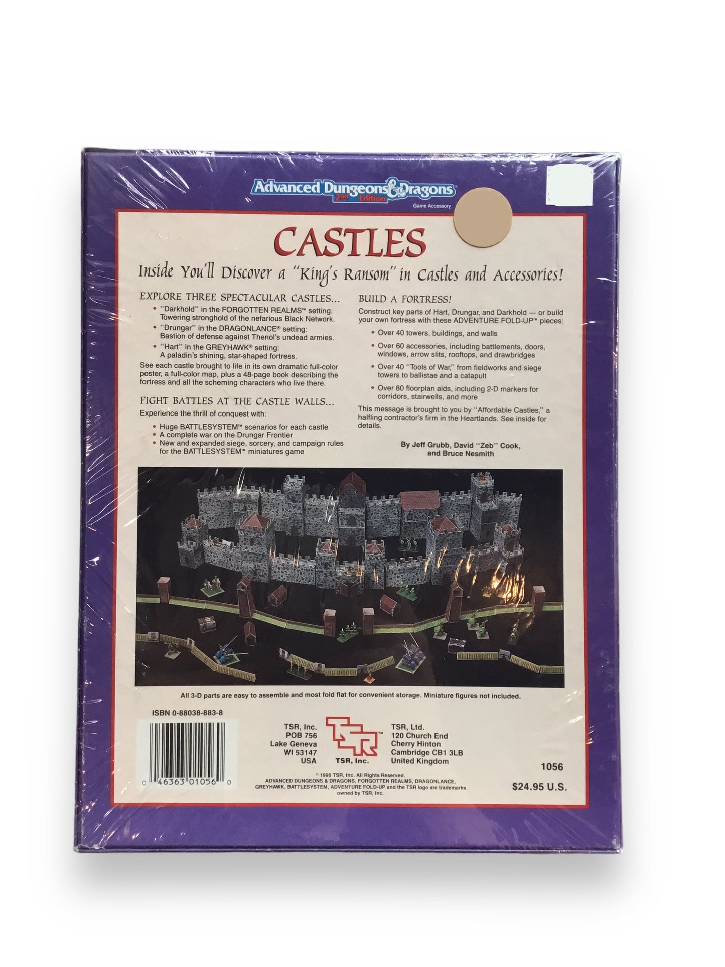 Advanced Dungeons & Dragons 2nd Edition Castles