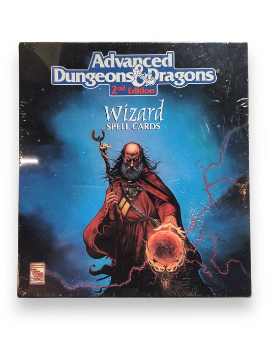 Advanced Dungeons & Dragons 2nd Edition Wizard Spell Cards