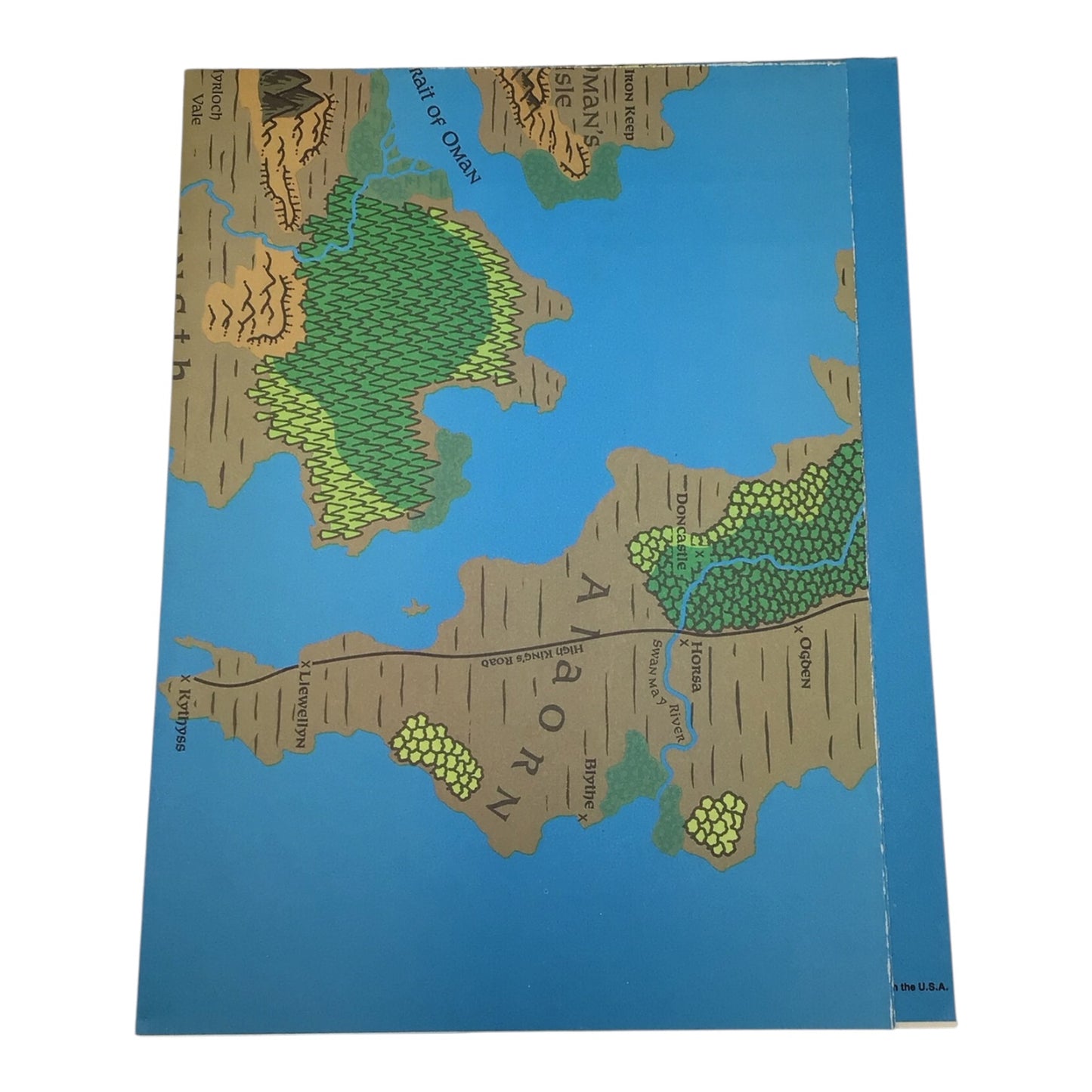 Advanced Dungeons & Dragons Forgotten Realms Moonshae FR2 #9217 1987