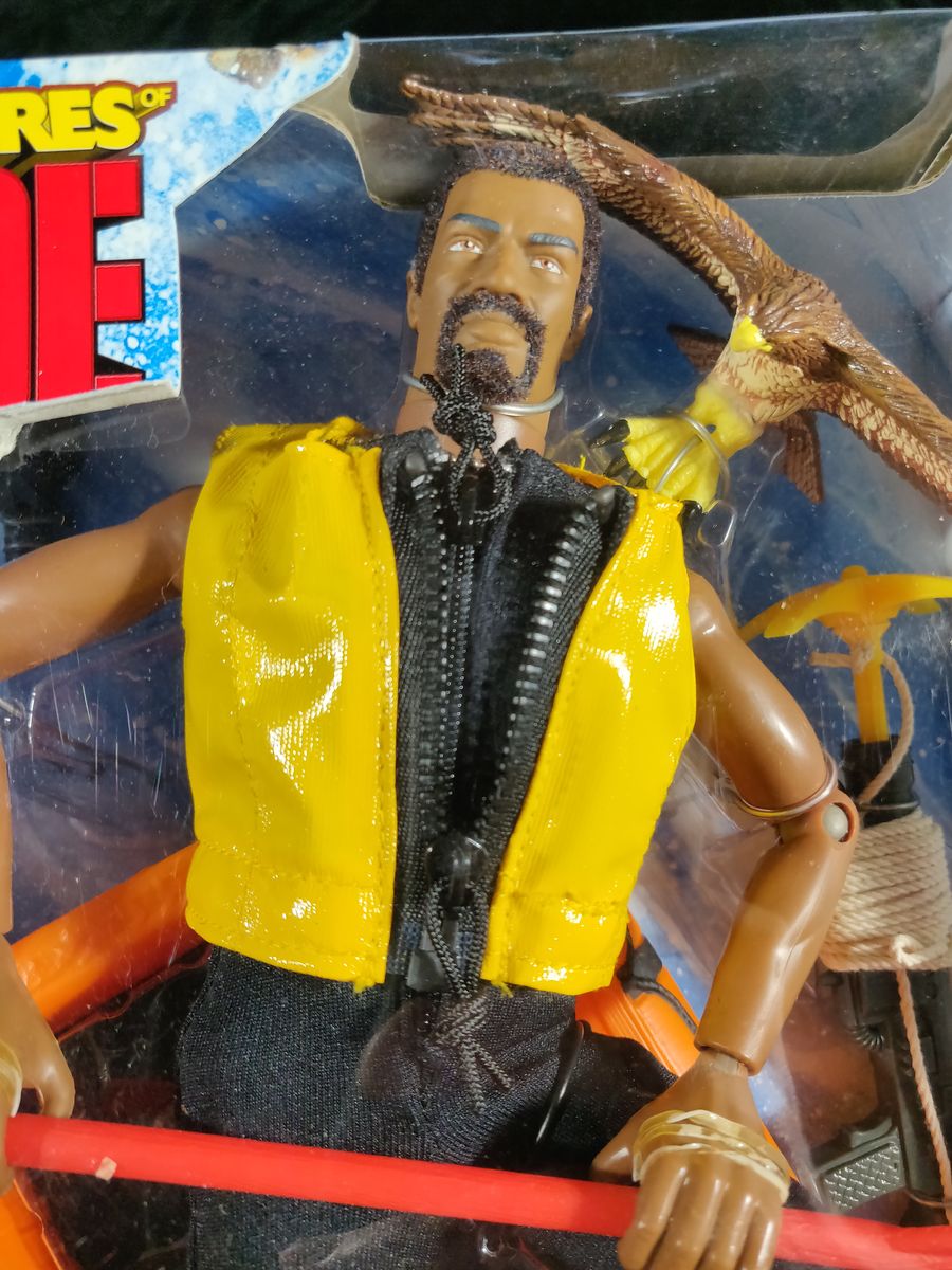 Adventures of GI Joe - Challenge at Hawk River (Black Figure) New Sealed 1998