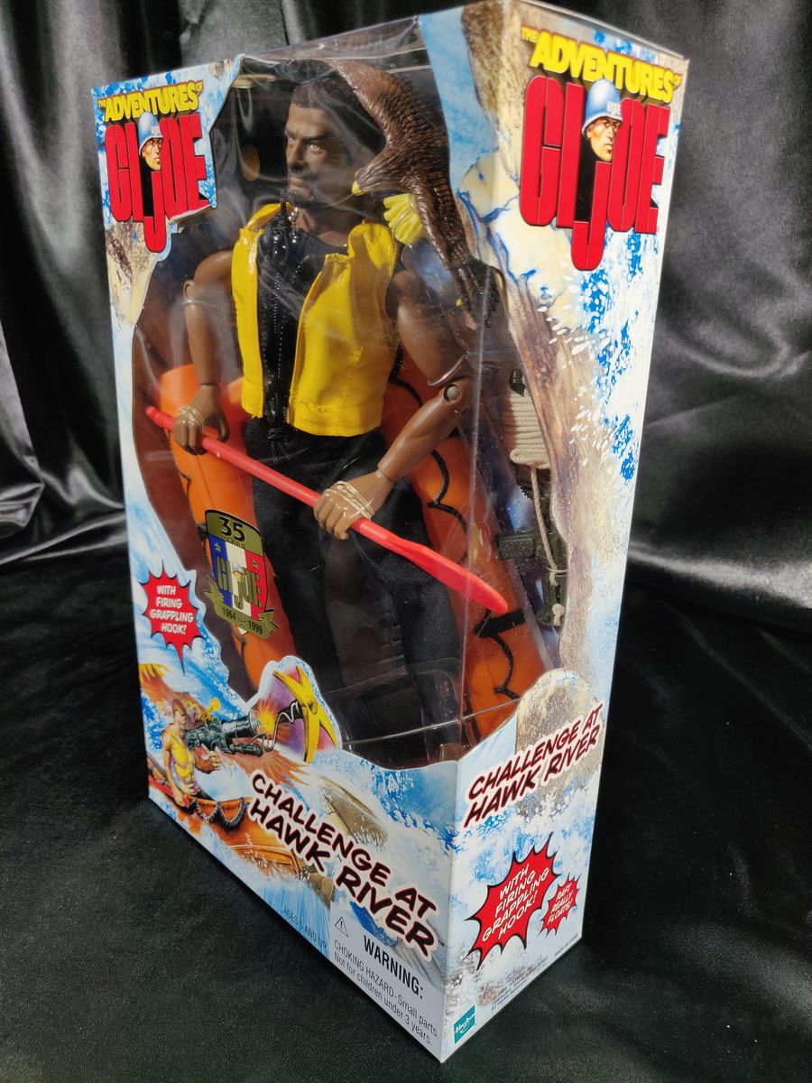 Adventures of GI Joe - Challenge at Hawk River (Black Figure) New Sealed 1998