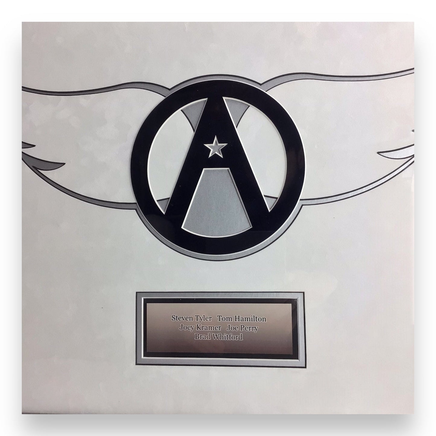 Aerosmith Poster Signed by ALL FIVE Bandmates, Framed Rock History Collectible