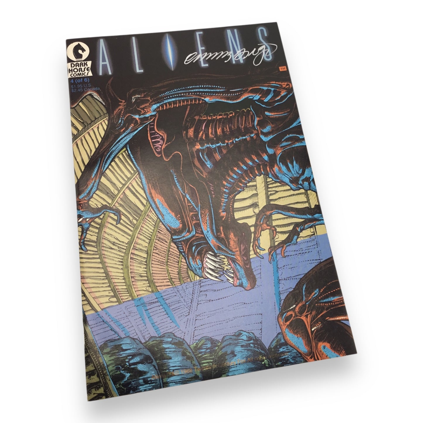 Aliens #1–6 Complete Set (1988, Dark Horse Comics) Signed by Mark A. Nelson (Except #6)