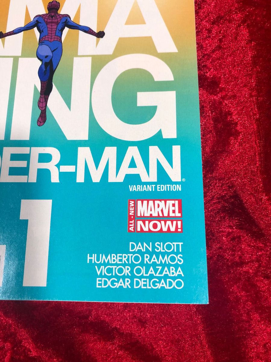 Amazing Spiderman #1 (2014-2015) Marcos Martin 1:50 Variant - 1st Cameo of Silk