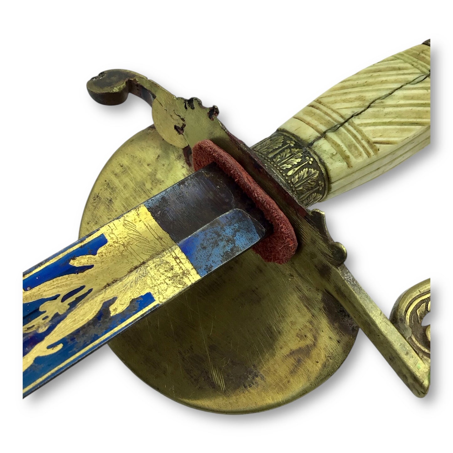 American Militia Infantry Officer Sword Eagle Head Pommel c. 1835-1845