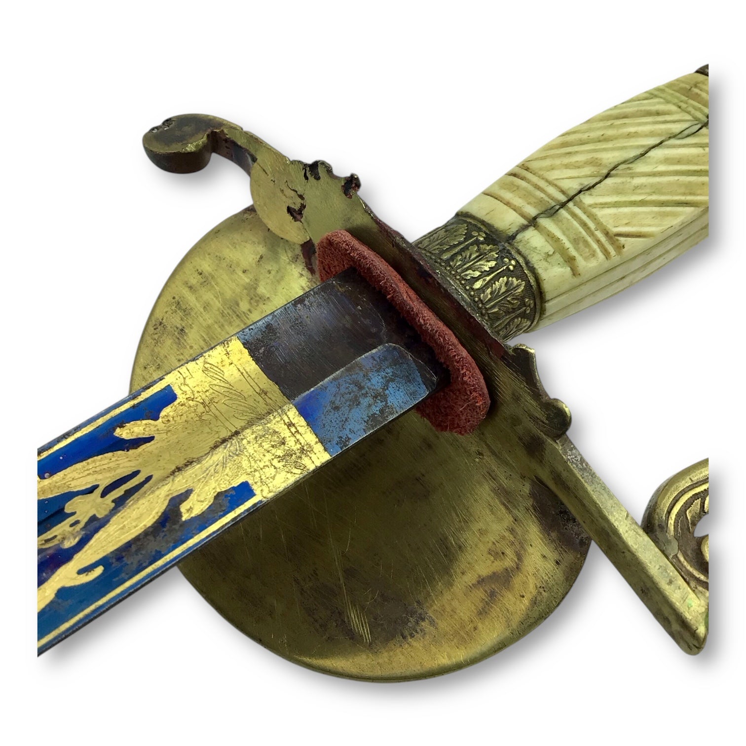 American Militia Infantry Officer Sword Eagle Head Pommel c. 1835-1845