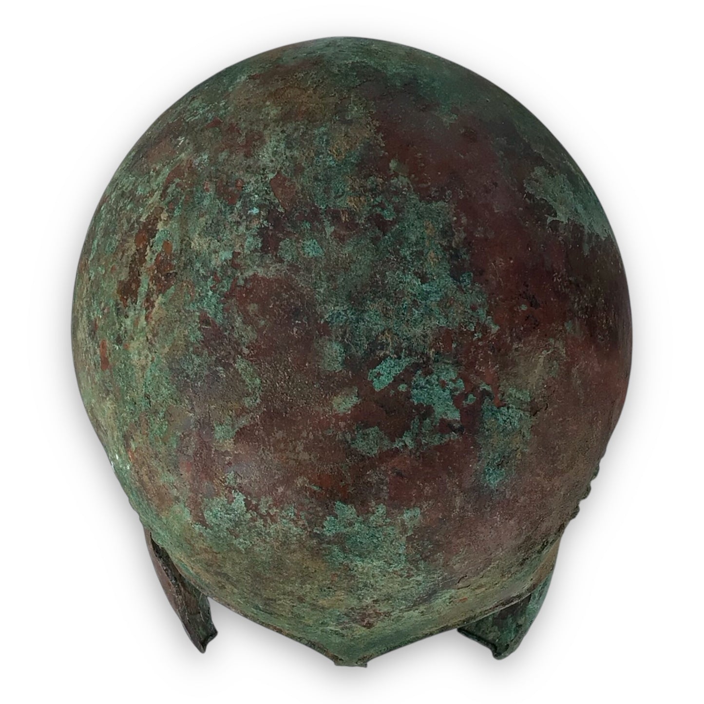 Ancient Greek Bronze Helmet w/ Ram's Head Cheekpieces (5th-4th C.B.C.)