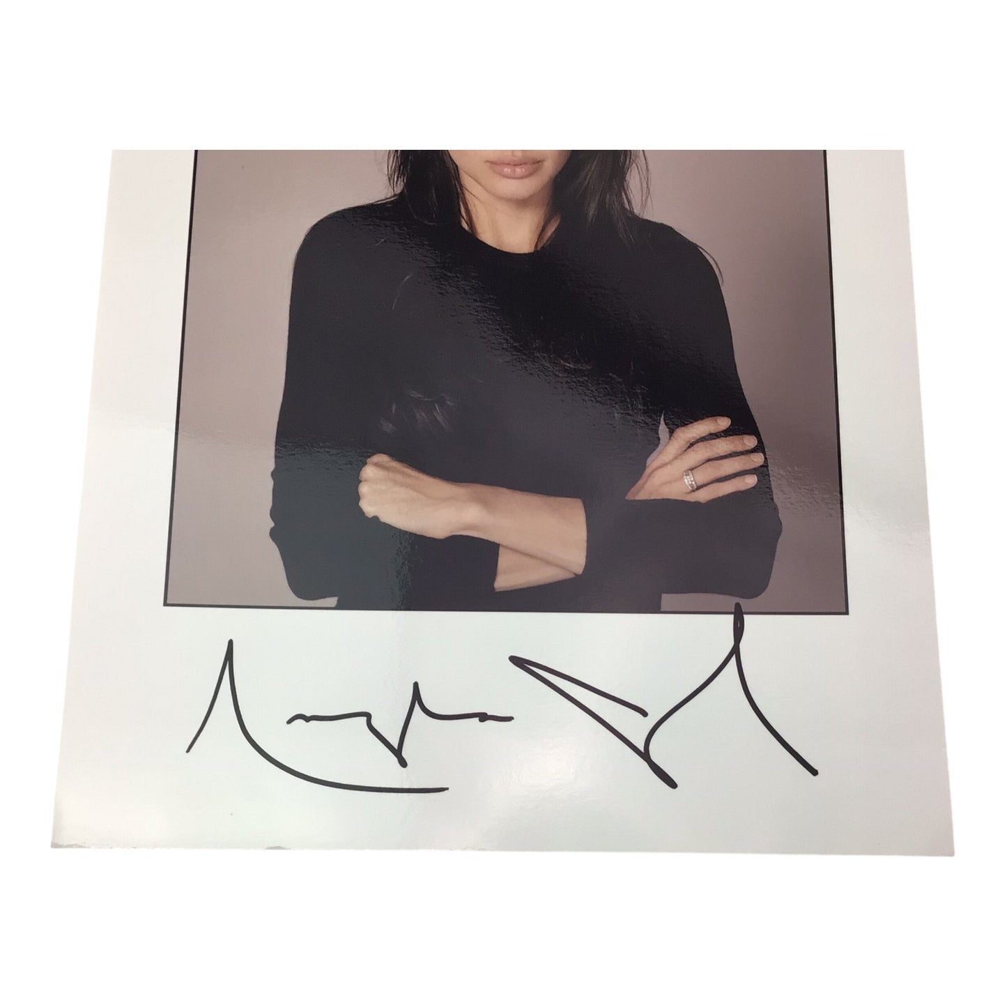 Angelina Jolie Photograph with Signature - Movie Star Memorabilia