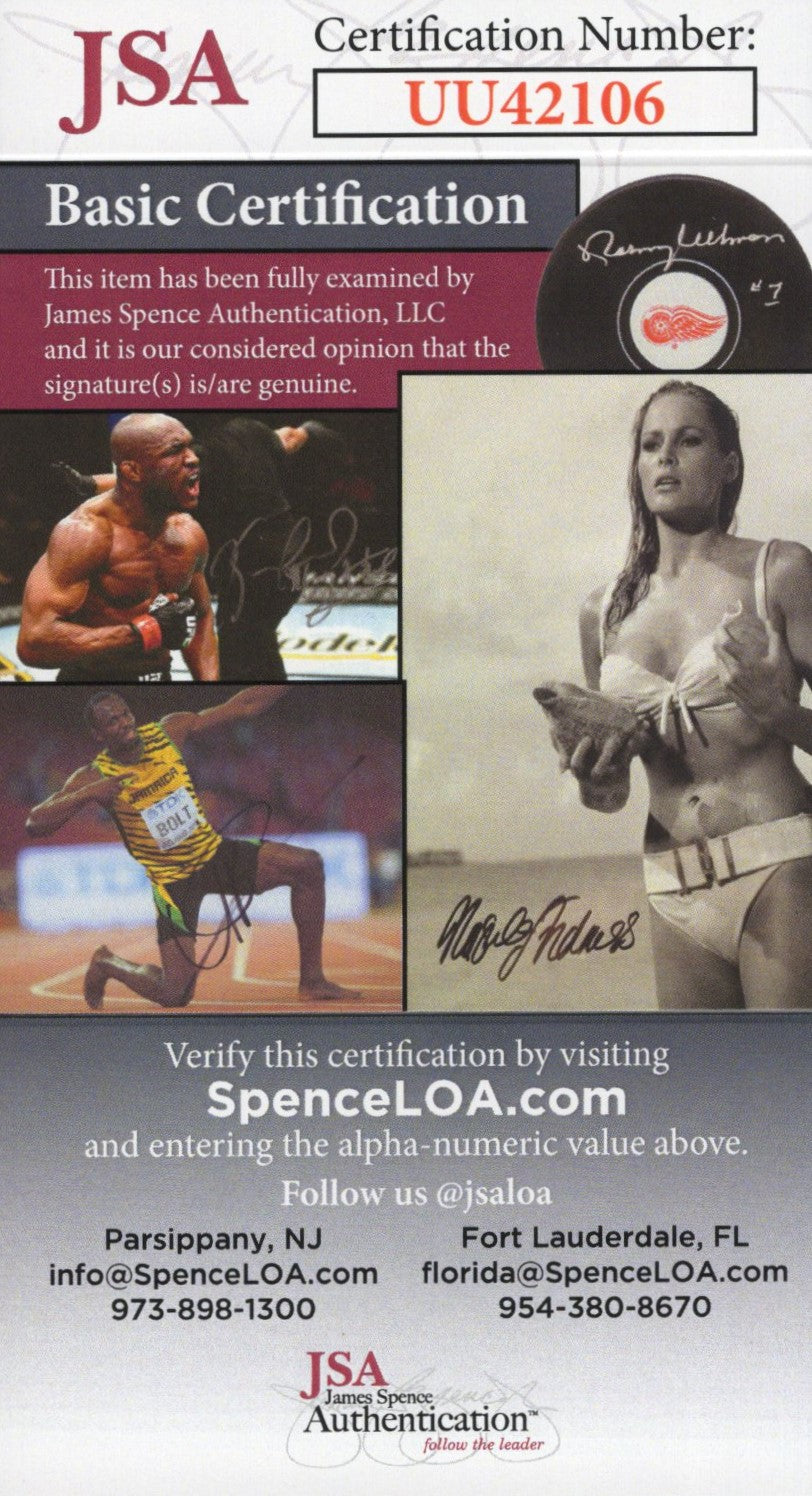 Ann B. Davis Signed Photo 3.5x5 Personalized "Hi Debora, Love", Ann B. Davis Autograph, JSA Certified Authentic UU42106