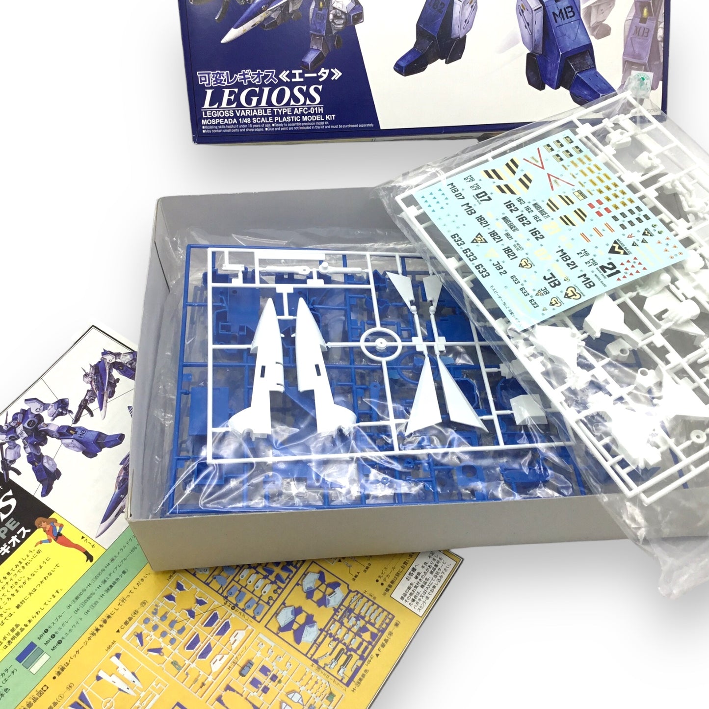 Aoshima Mospeada 1/48 Scale Variable Legioss Type AFC-01H Model Kit | Factory-Sealed & Unopened