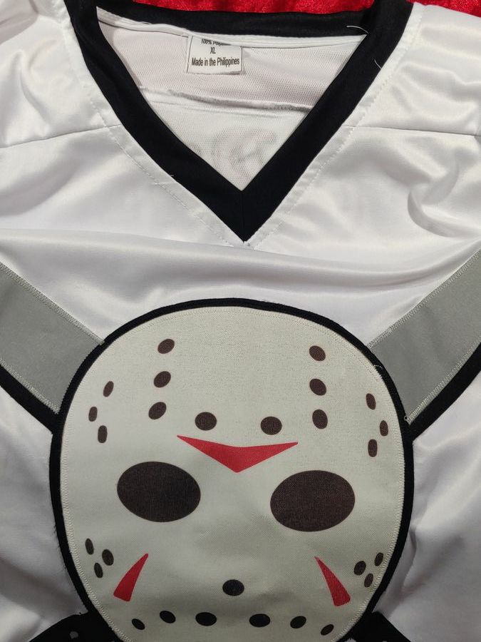 Ari Lehman Autographed Jason 1 Friday the 13th Jersey XL