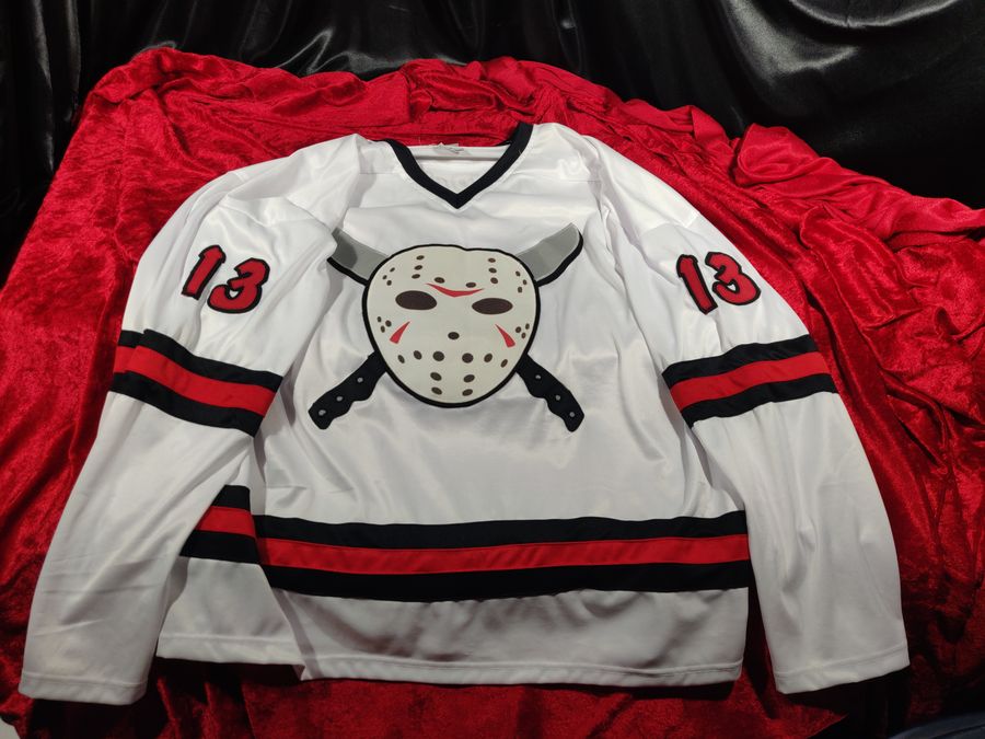 Ari Lehman Autographed Jason 1 Friday the 13th Jersey XL