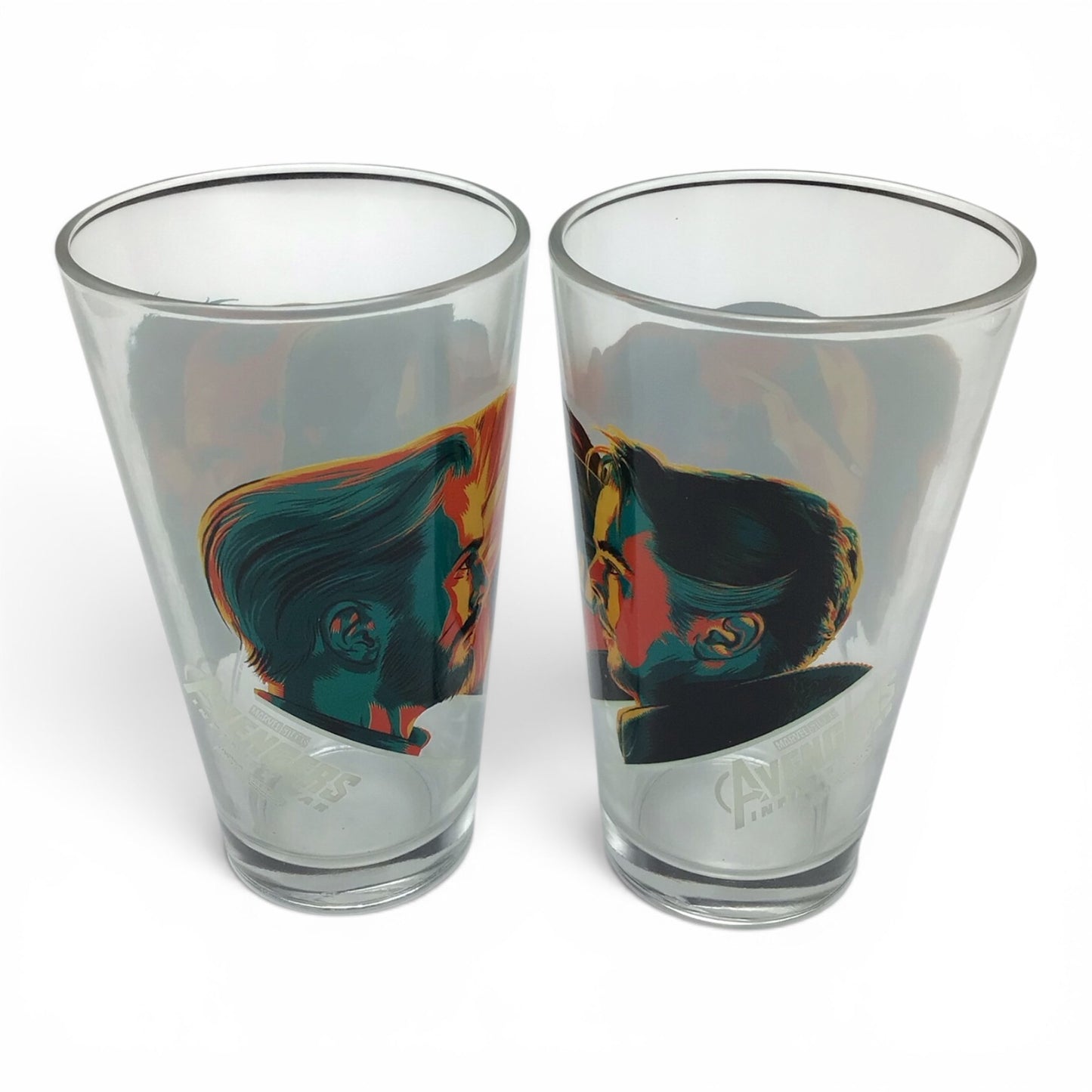 Avengers Infinity War Mondo x Alamo Pint Glass Set of 2