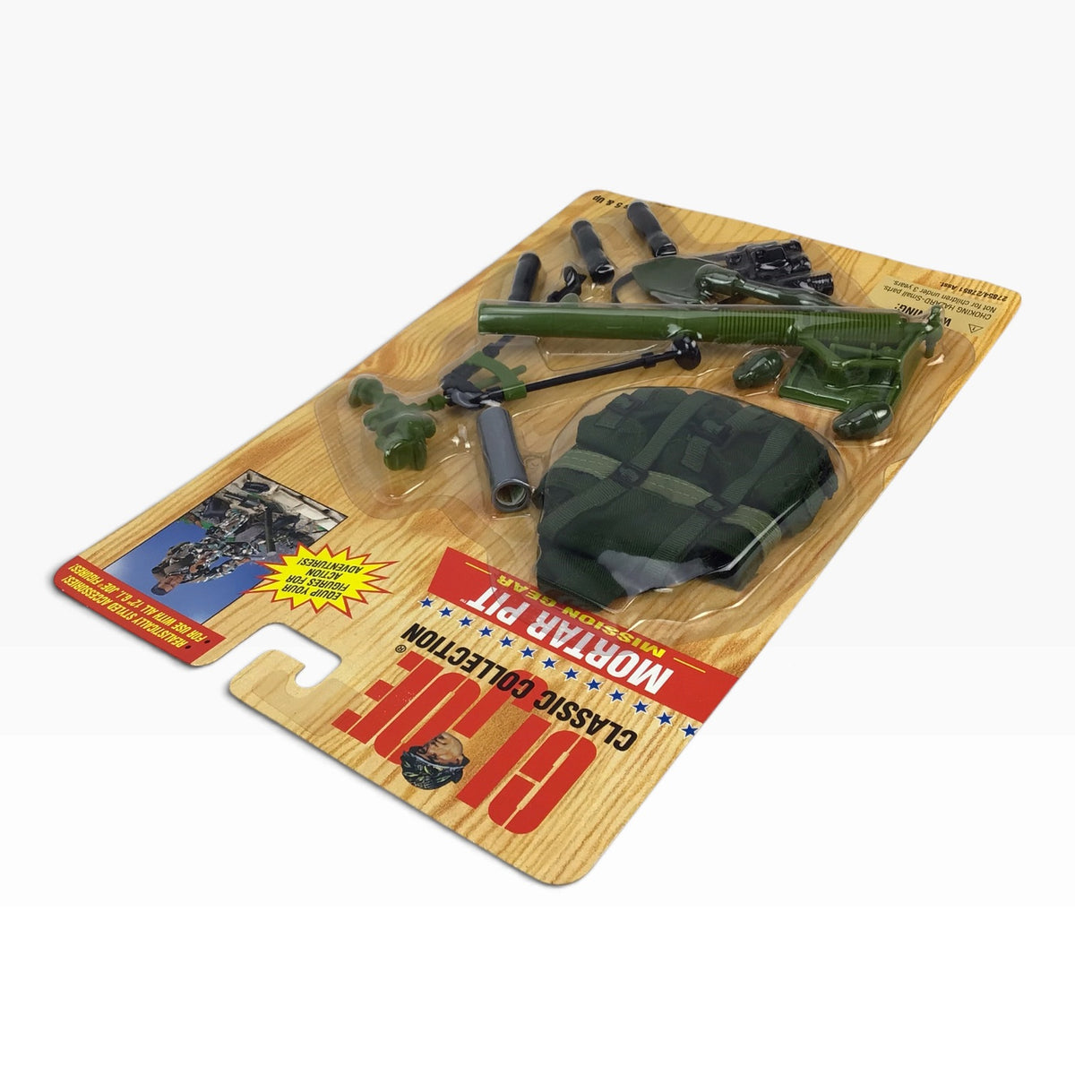 GI Joe Mortar Pit Mission Gear Set (1996) – Hasbro Classic Collection #27854