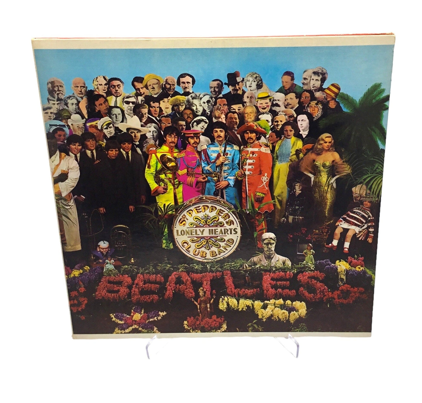 BEATLES Sgt. Peppers... CAPITOL SMAS-2653 LP VG+ orange label w/ insert
