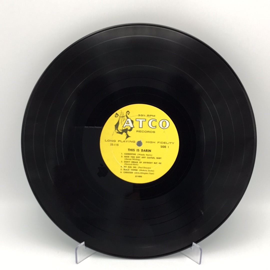 BOBBY DARIN - THIS IS DARIN ATCO 33-115 ALBUM U.S. ORIGINAL LP