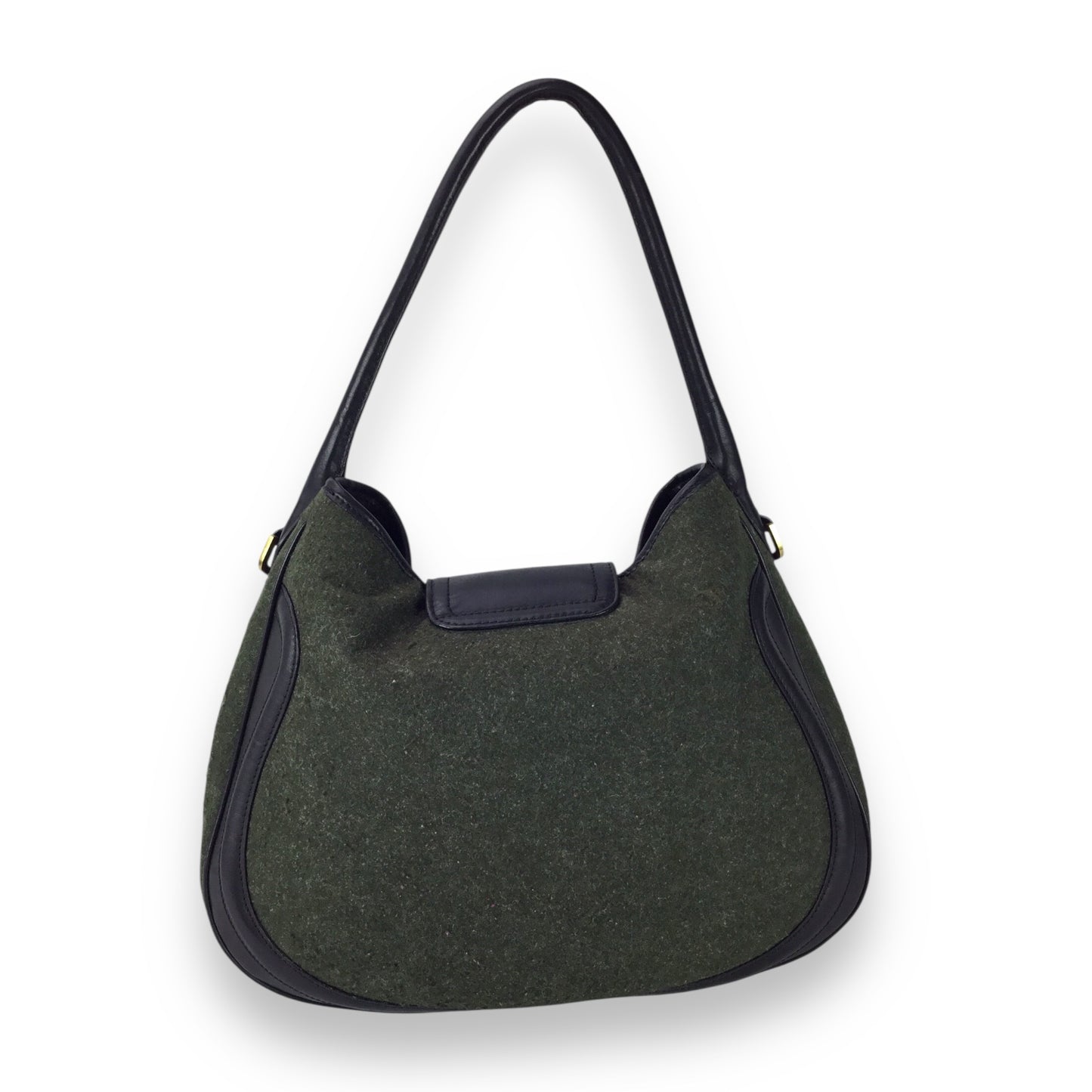 BRAHMIN Olive Green Fabric Handbag