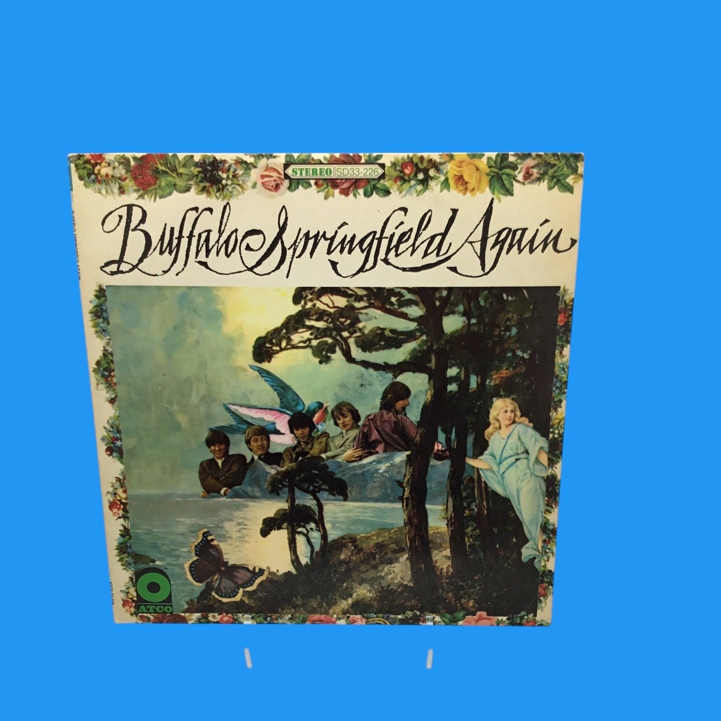 BUFFALO SPRINGFIELD AGAIN LP (1967) ORIG 1ST Stereo ATCO 33-226 TRI-TONE Label