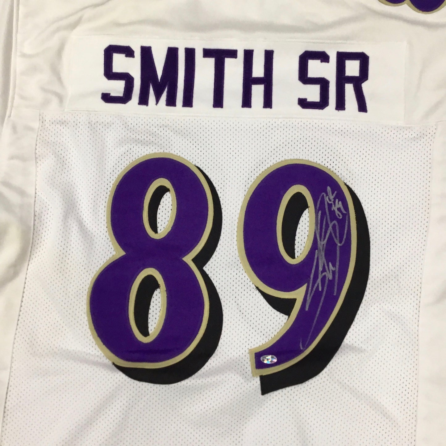 Baltimore Ravens Steve Smith Sr #89 Signed Jersey (Size XL, Excellent Condition)
