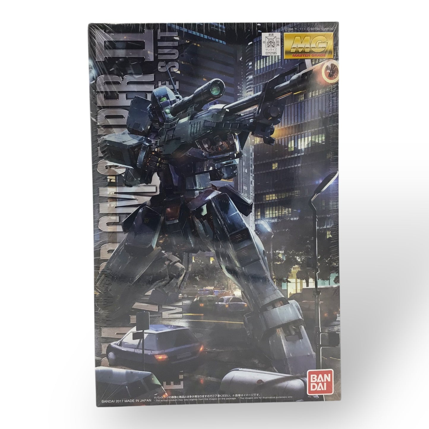 Bandai MG 1/100 RGM-79SP GM Sniper II Model Kit – Sealed, New