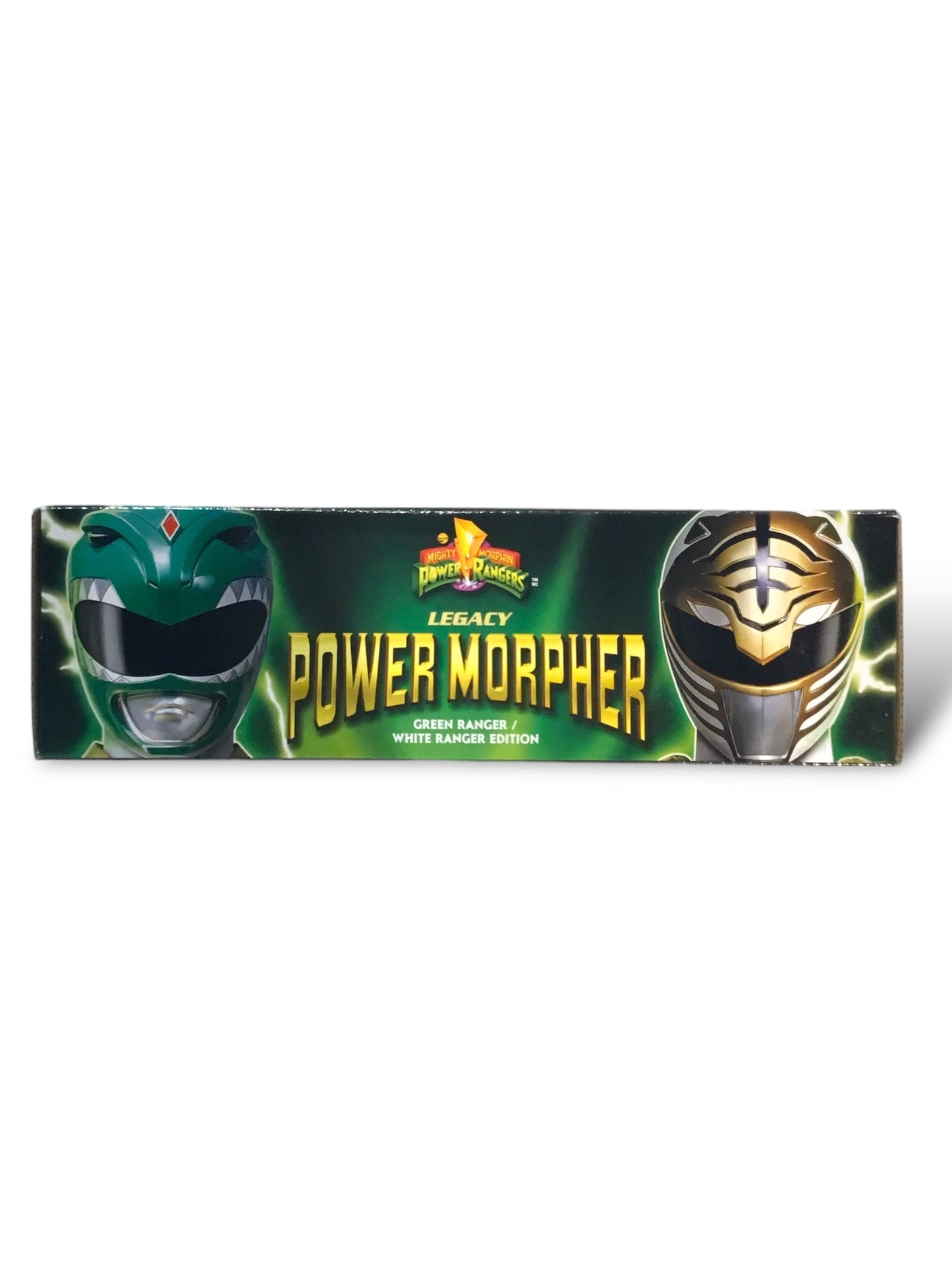Bandai Mighty Morphin Power Rangers Legacy Power Morpher - Green Ranger/ White Ranger Edition