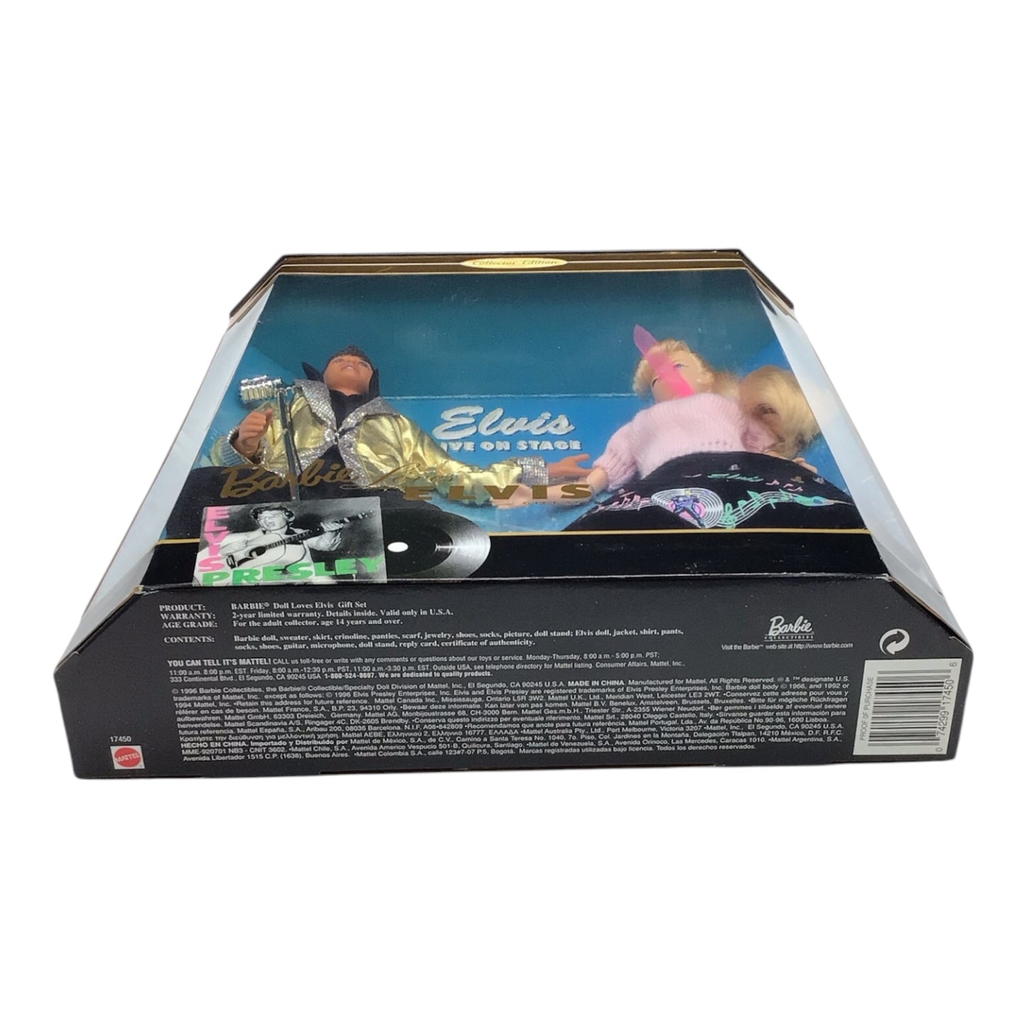 Barbie Loves Elvis Collector Edition 2 Doll Set - Mattel 1996