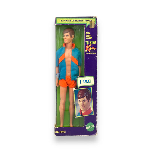 Barbie – Talking Ken (#1111) | “Good Lookin’ Talkin’ Ken” – NEW in Box