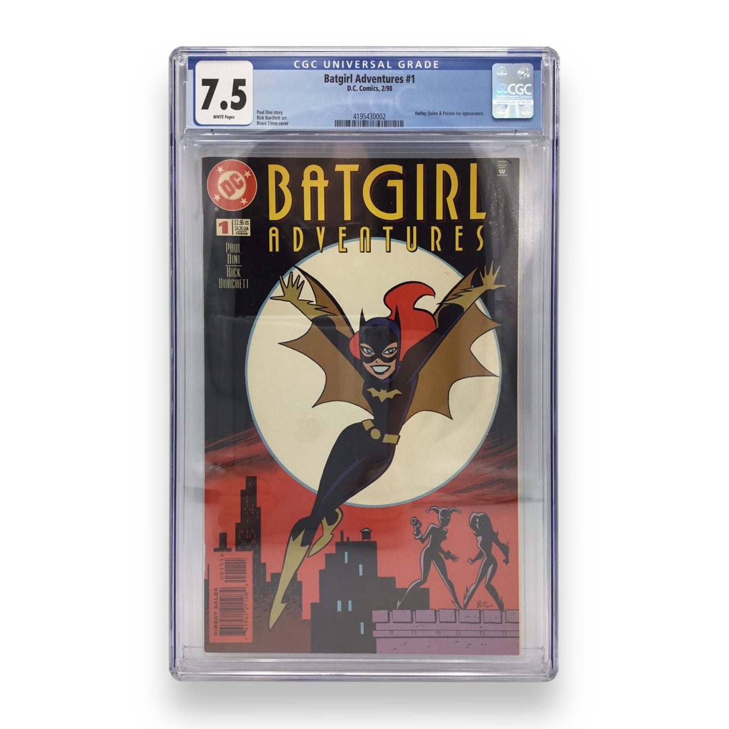 Batgirl Adventures #1 - Batgirl - DC Comics 1998 CGC 7.5