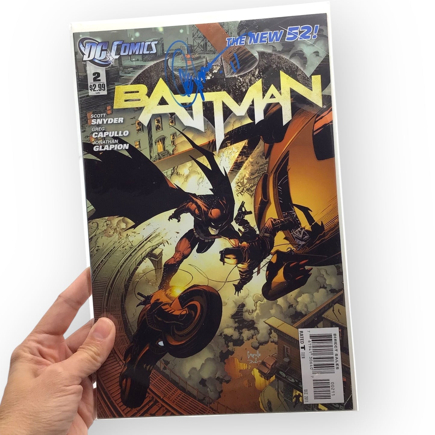 Batman #2 (Dec 2011) – The New 52 – Comic Signed by Greg Capullo