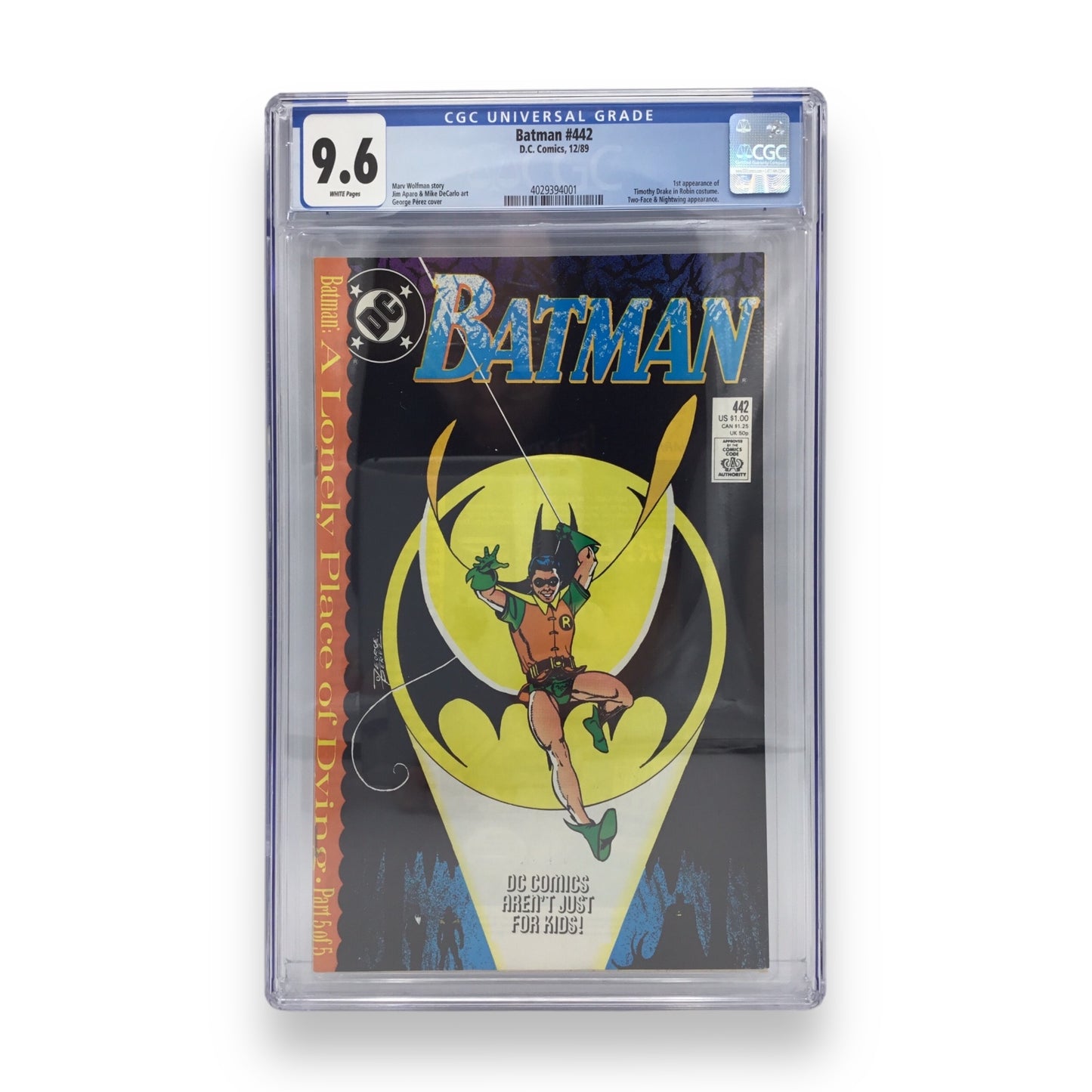 Batman #442 - Batman - DC Comics 1989 CGC 9.6