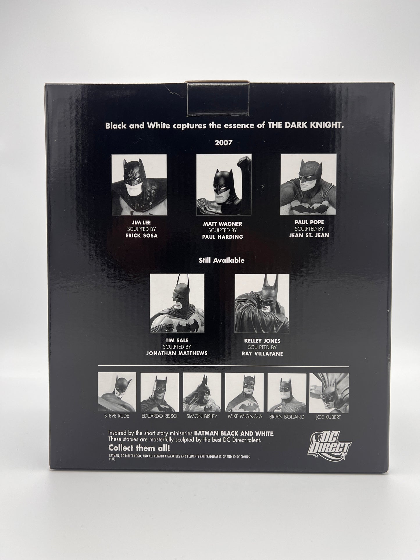 Batman Black and White - Alex Ross statue - DC Direct 0597 / 6000