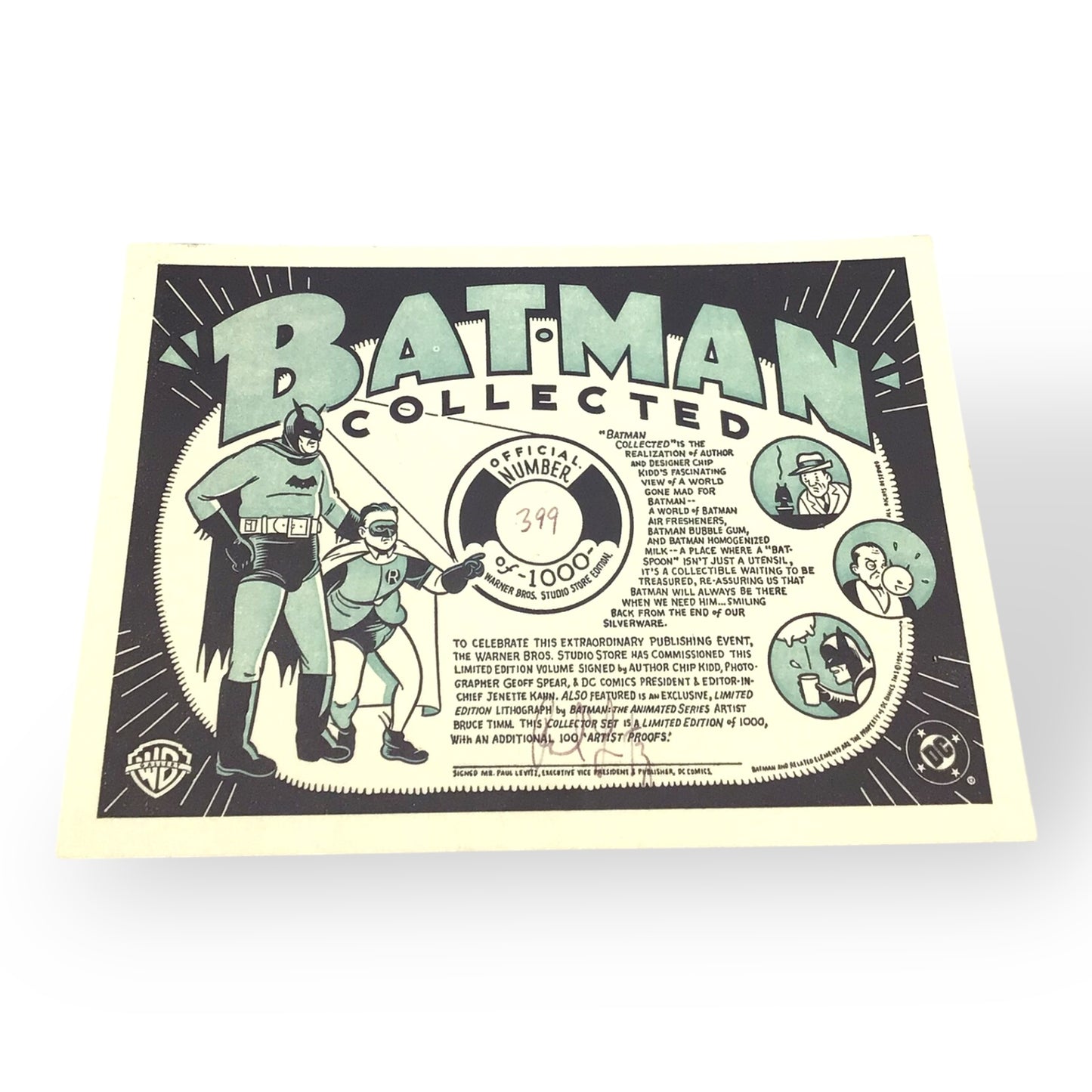 Batman Collected Box Set Warner Bros. Exclusive #399/1000 Signed