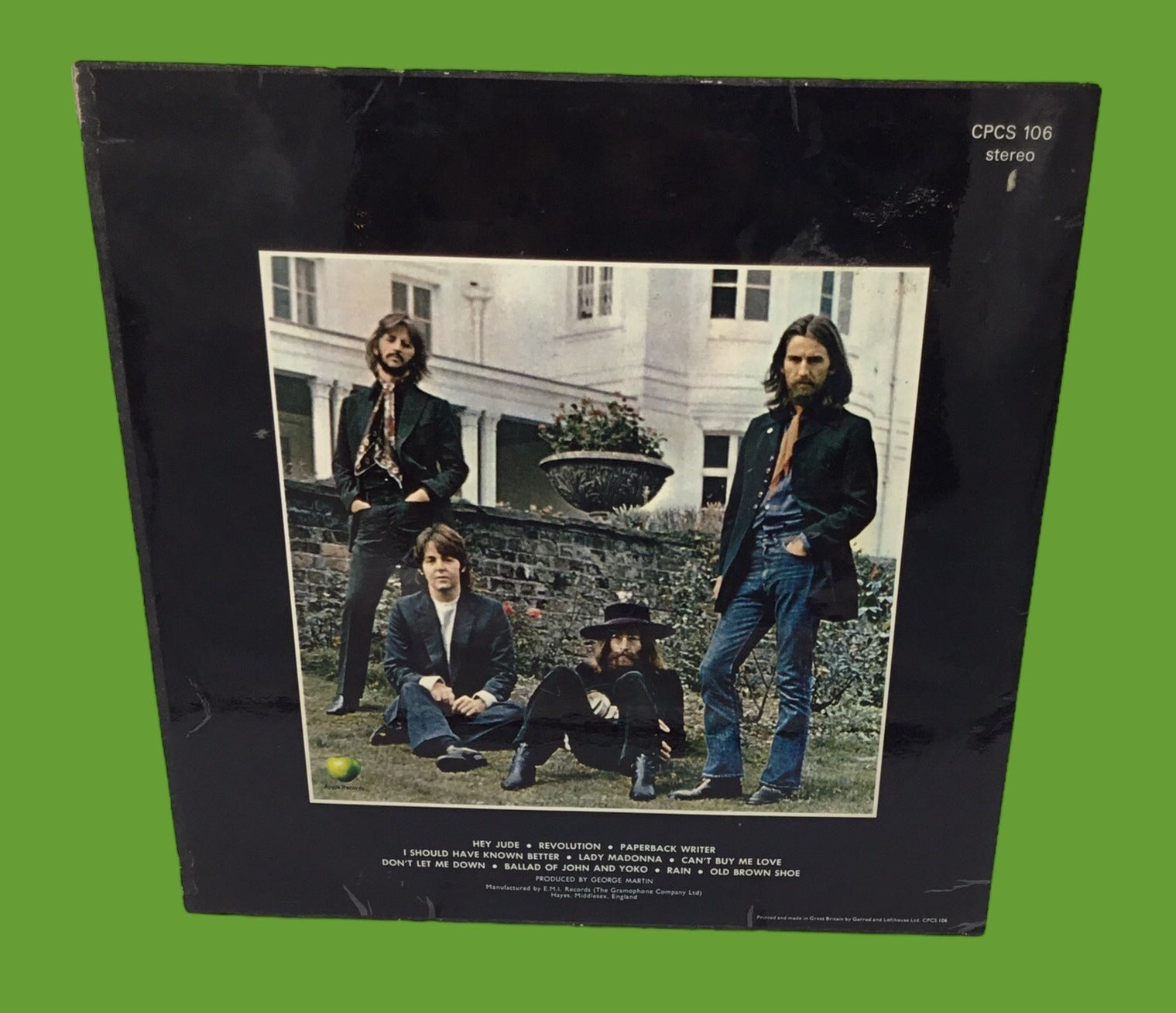 Beatles Hey Jude Original Apple Stereo UK Import CPCS 106 NM- Vinyl