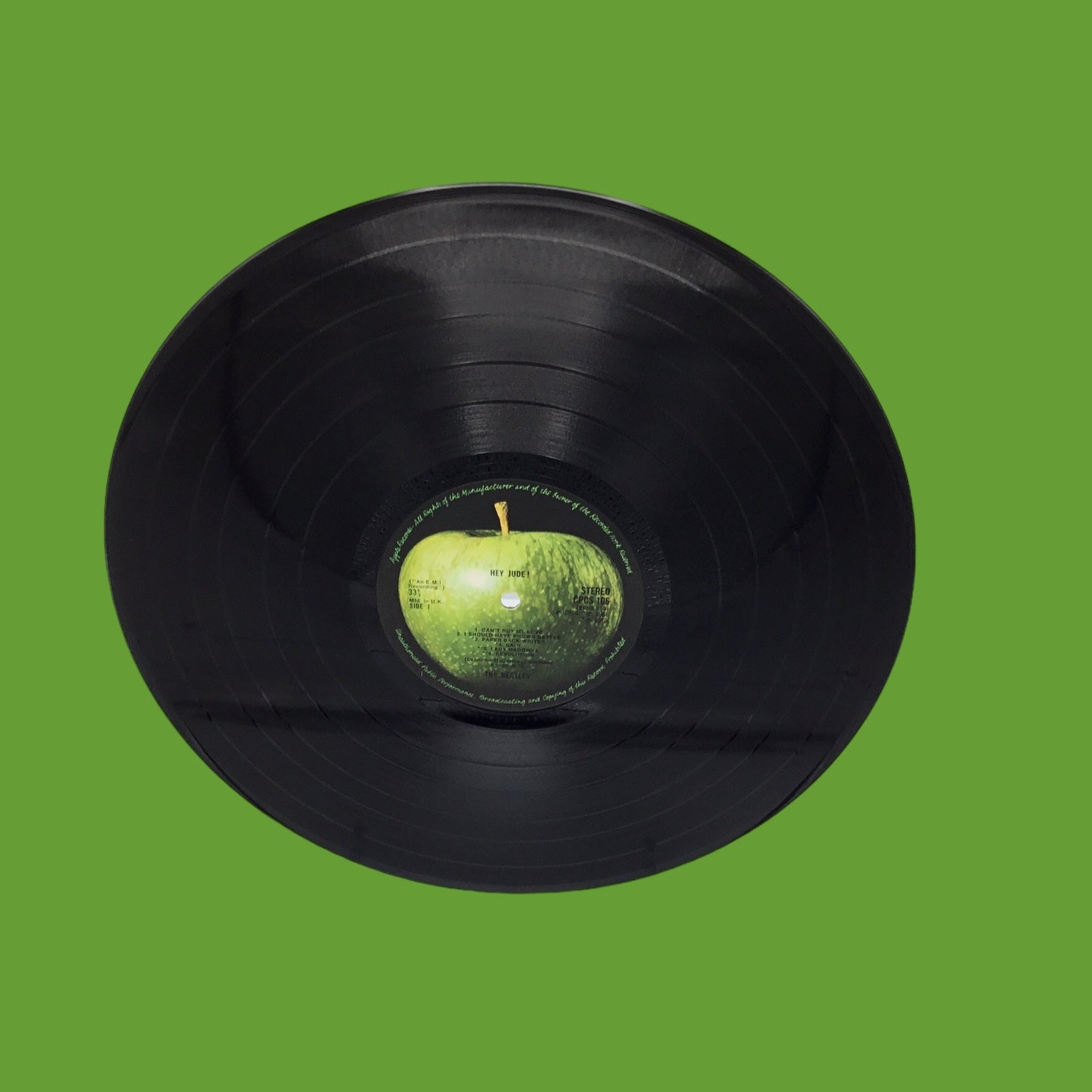 Beatles Hey Jude Original Apple Stereo UK Import CPCS 106 NM- Vinyl