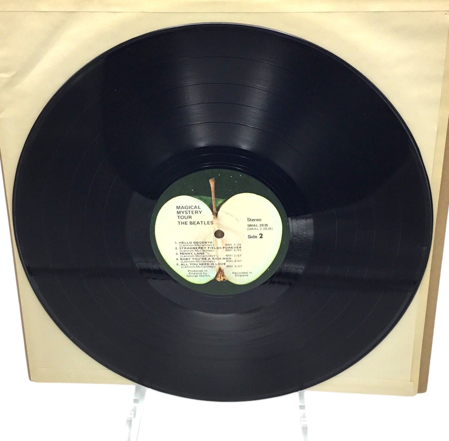 Beatles Magical Mystery Tour Original Apple Stereo SMAL-2835 with 24 page booklet
