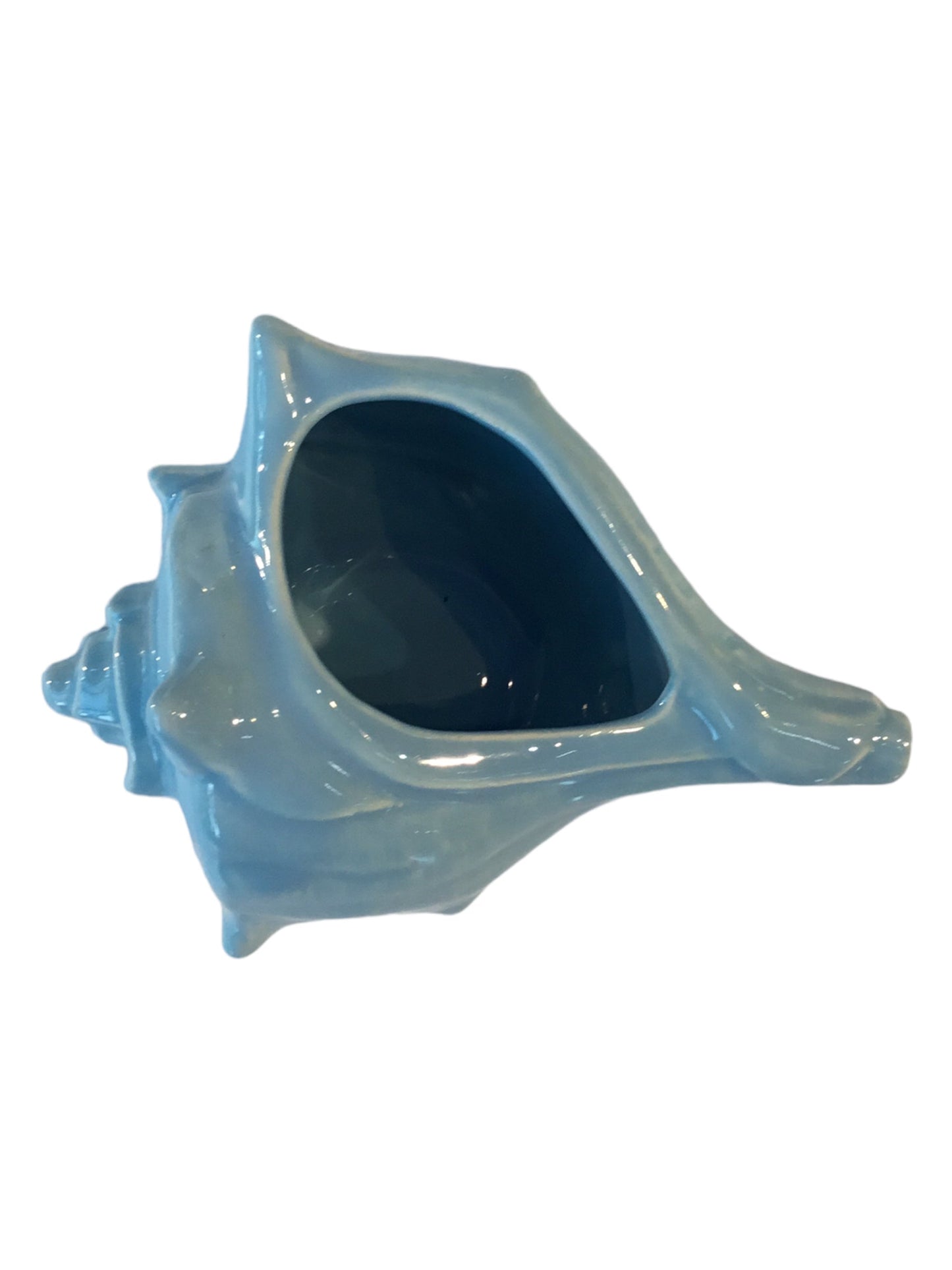 Ben Rickert Blue Shell Candle Holder