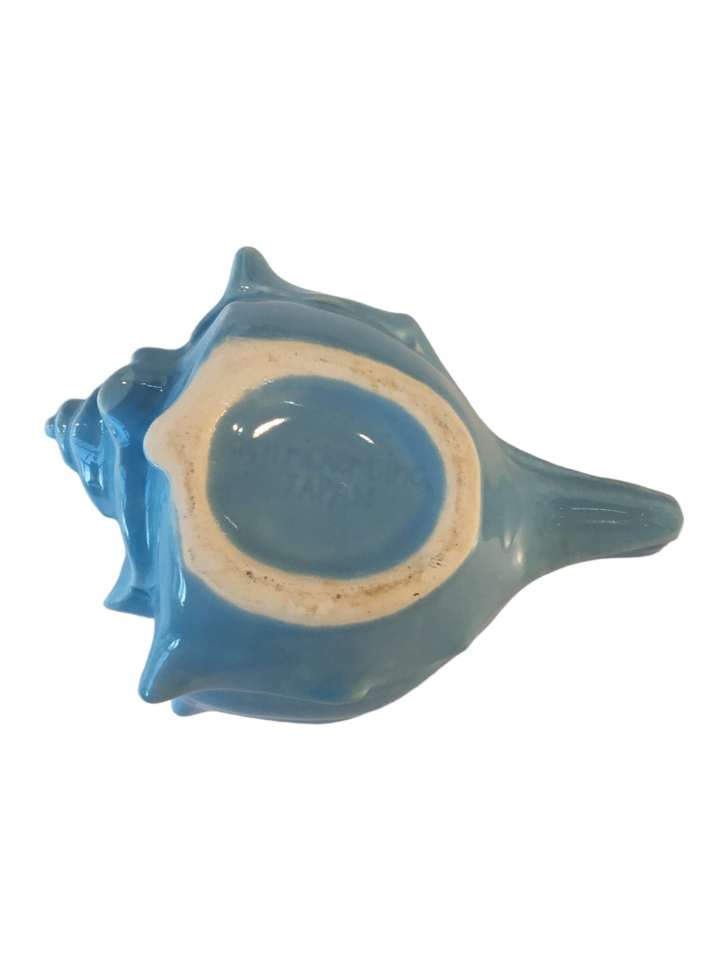 Ben Rickert Blue Shell Candle Holder