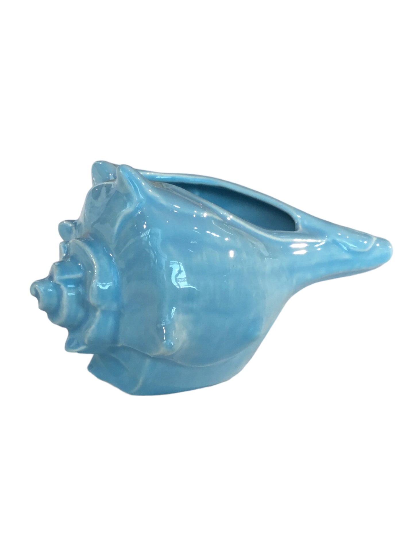 Ben Rickert Blue Shell Candle Holder