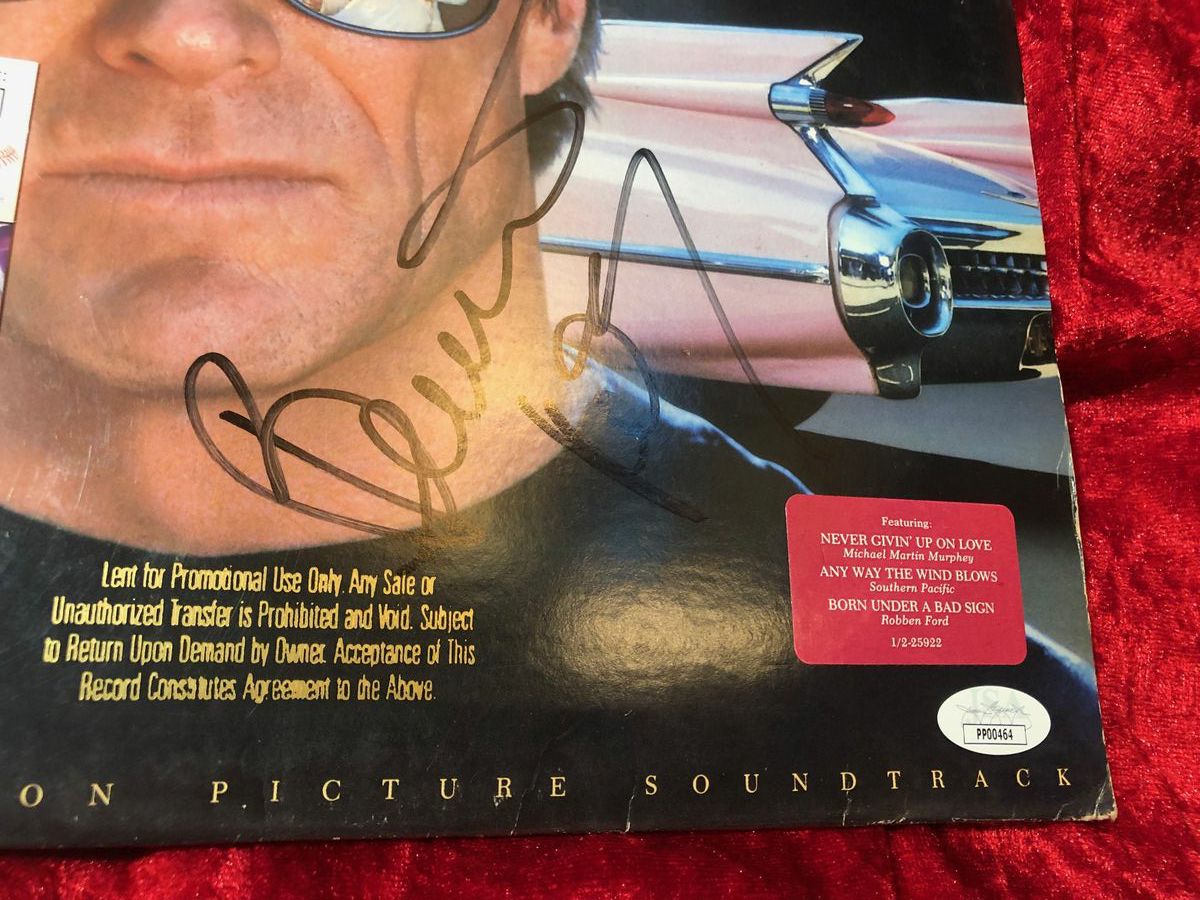 Bernadette Peters Autographed Pink Cadillac Album With JSA Certification