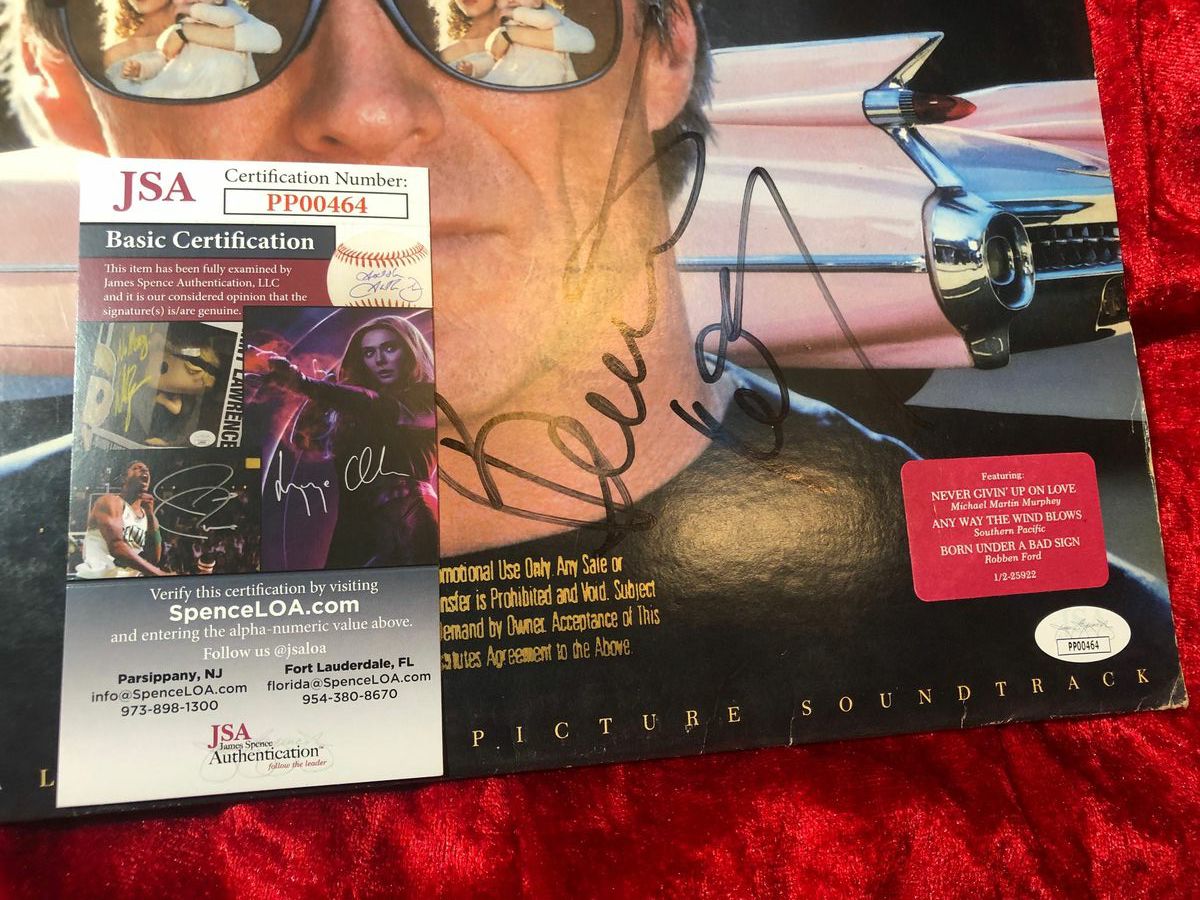 Bernadette Peters Autographed Pink Cadillac Album With JSA Certification